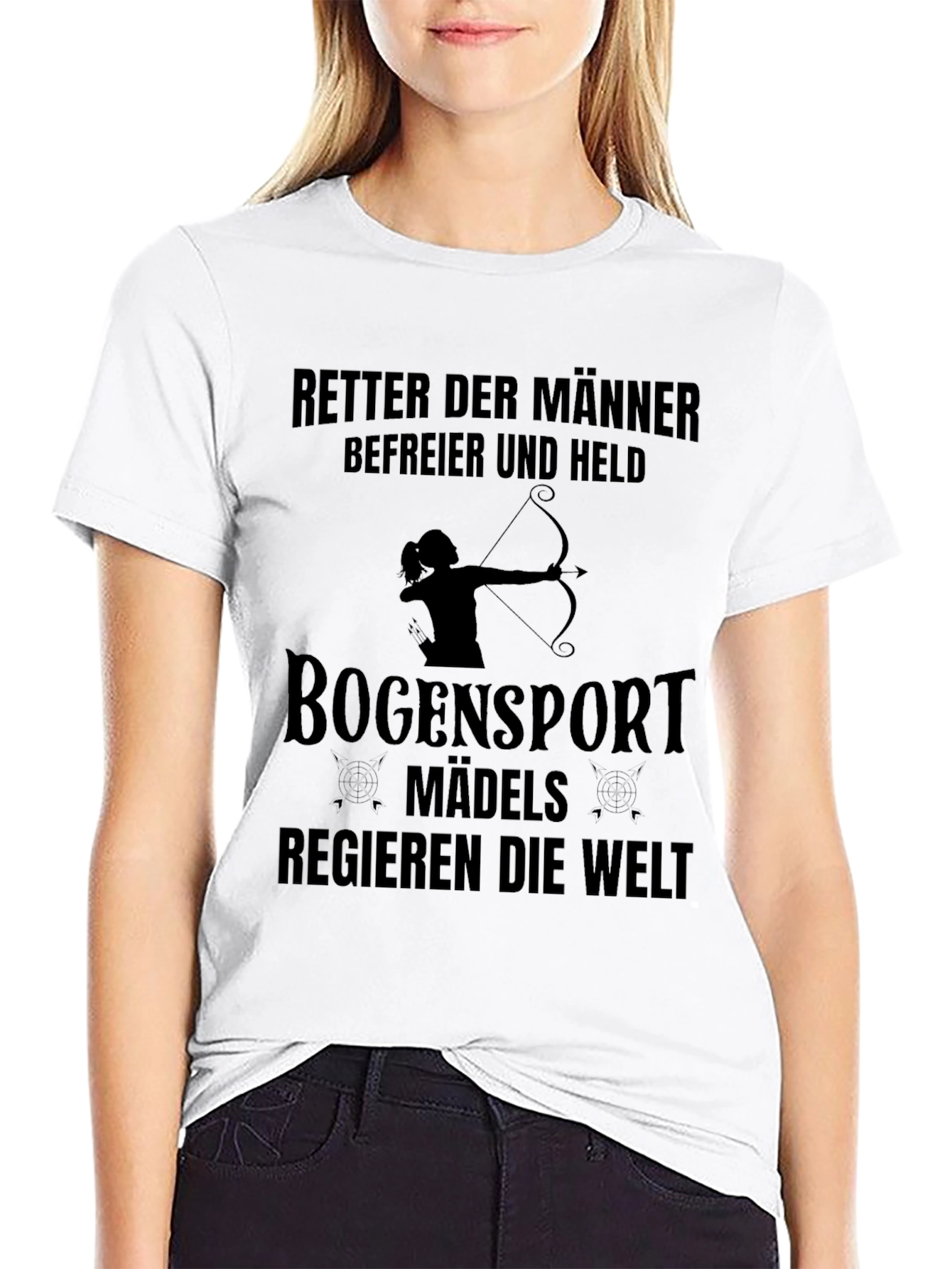 Archer Girl T-Shirt - Bowsport Mädel Retter