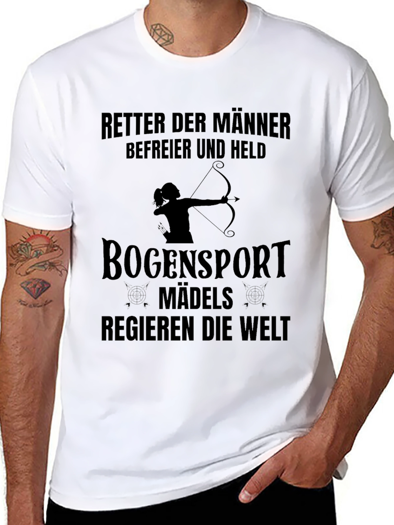 Archer Girl T-Shirt - Bowsport Mädel Retter
