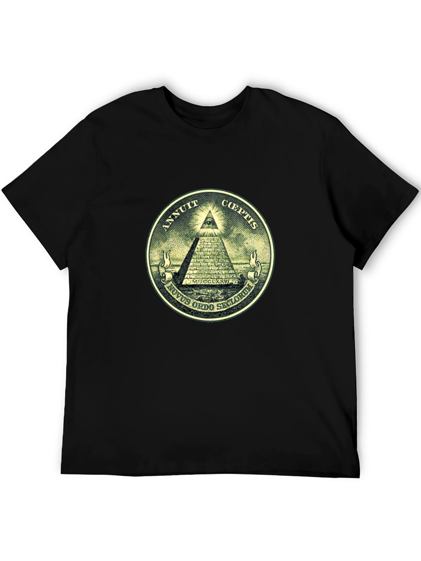 All Seeing Eye Illuminati Graphic T-Shirt