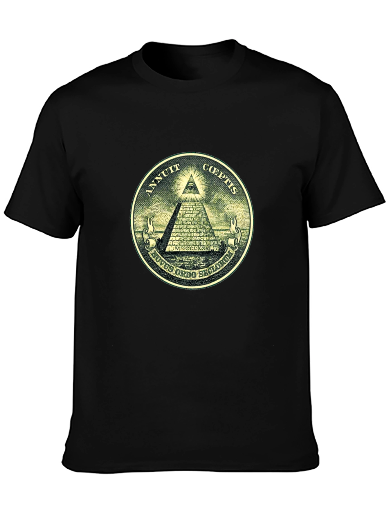 All Seeing Eye Illuminati Graphic T-Shirt