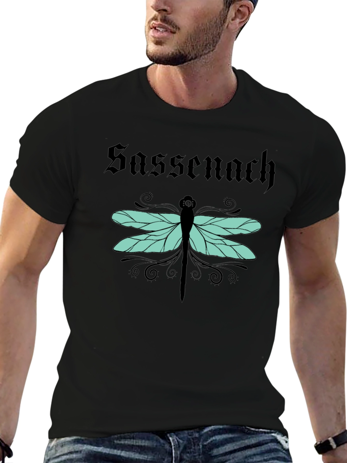 Sassenach Dragonfly Graphic T-Shirt
