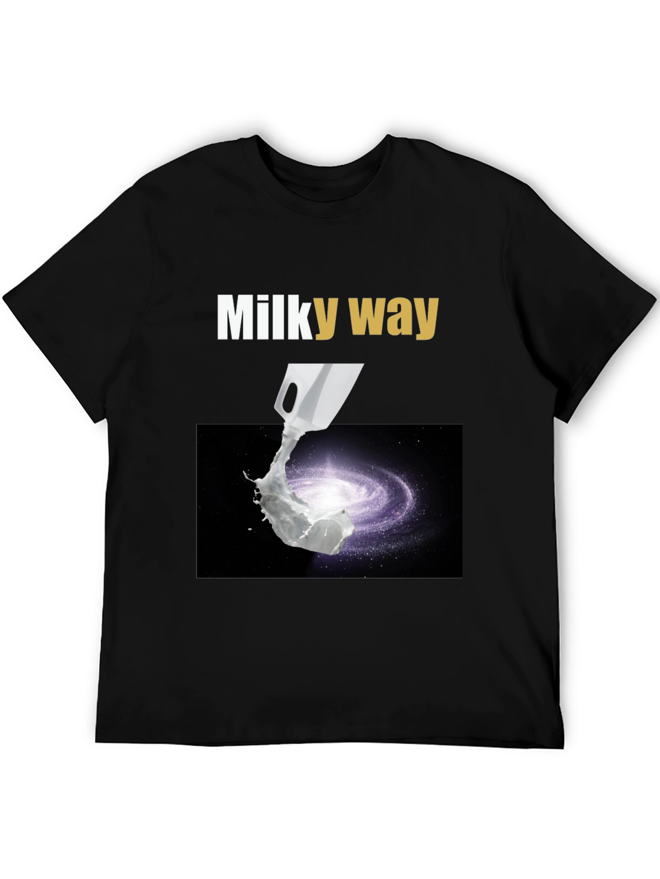 Milky Way Graphic T-Shirt - Space & Humor