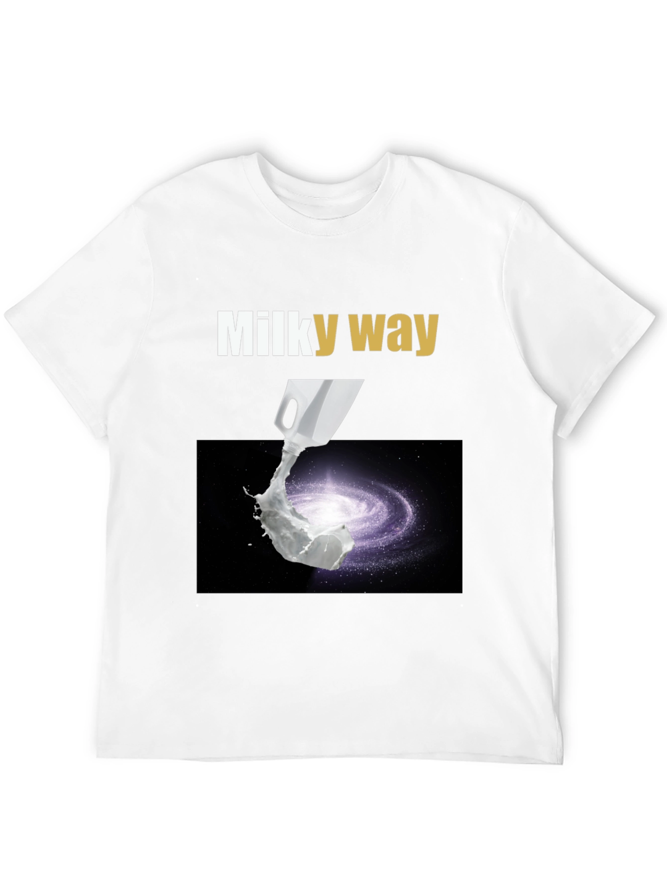 Milky Way Graphic T-Shirt - Space & Humor