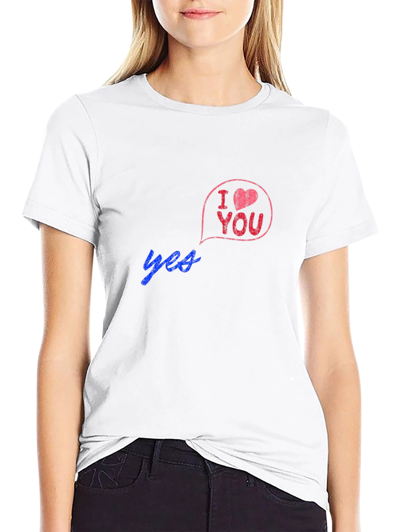 I Heart You Graphic Tee - Yes Design