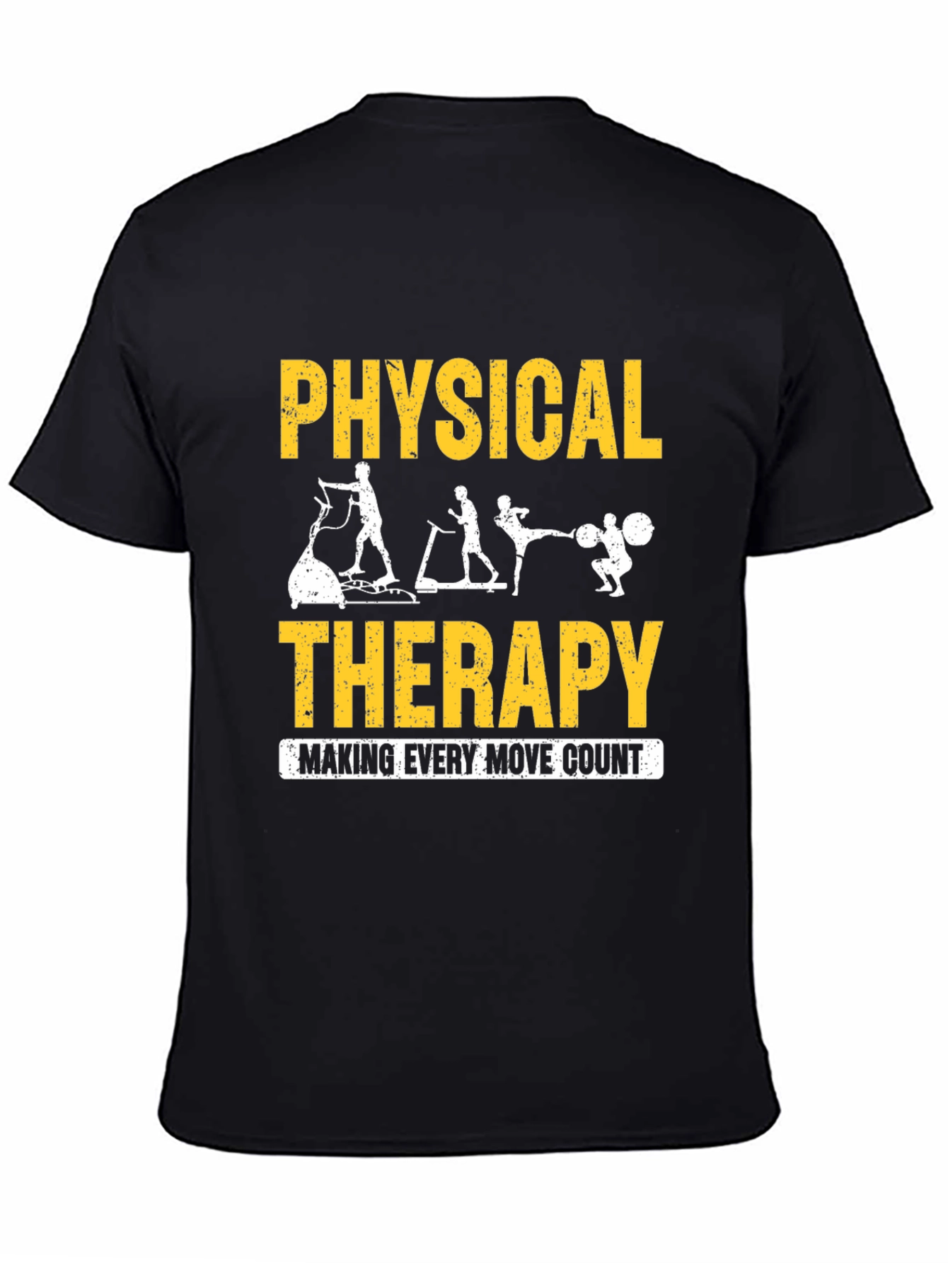Physical Therapy Black T-Shirt