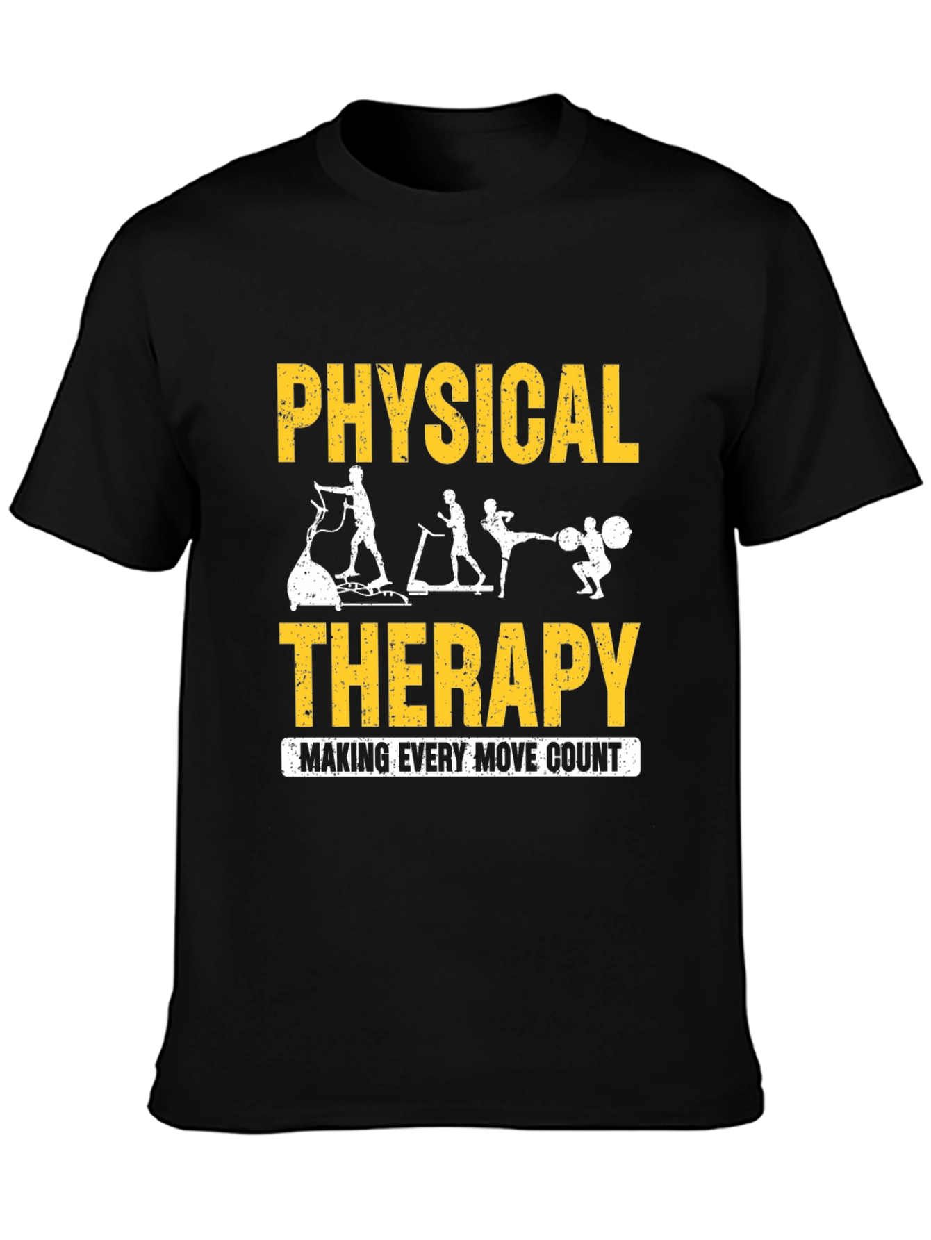 Physical Therapy Black T-Shirt