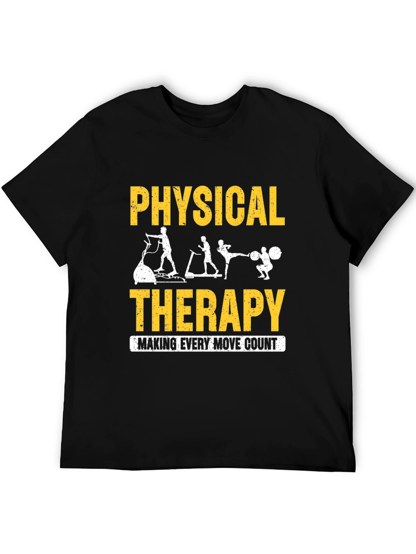 Physical Therapy Black T-Shirt