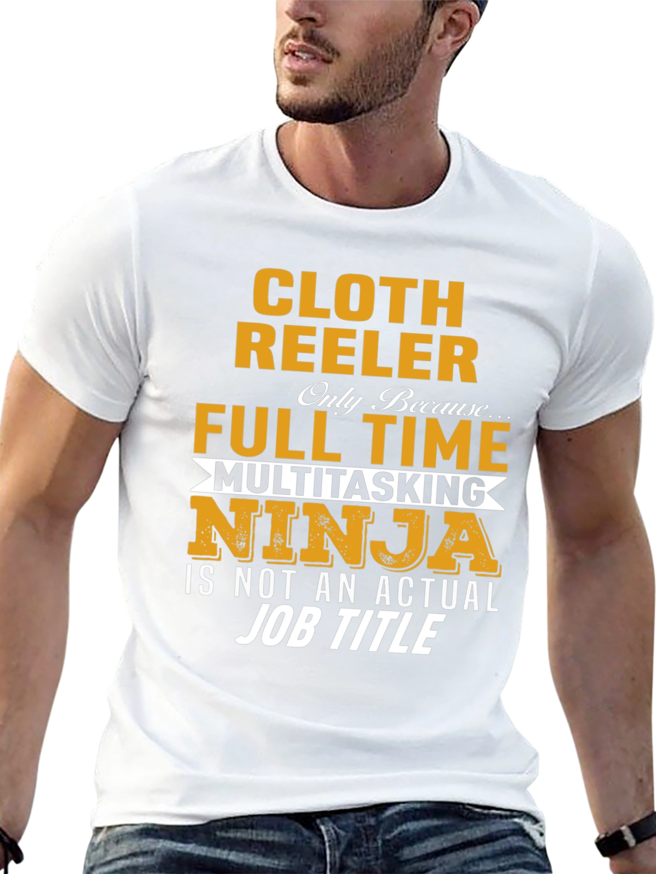Cloth Reeler T-Shirt - Multitasking Ninja