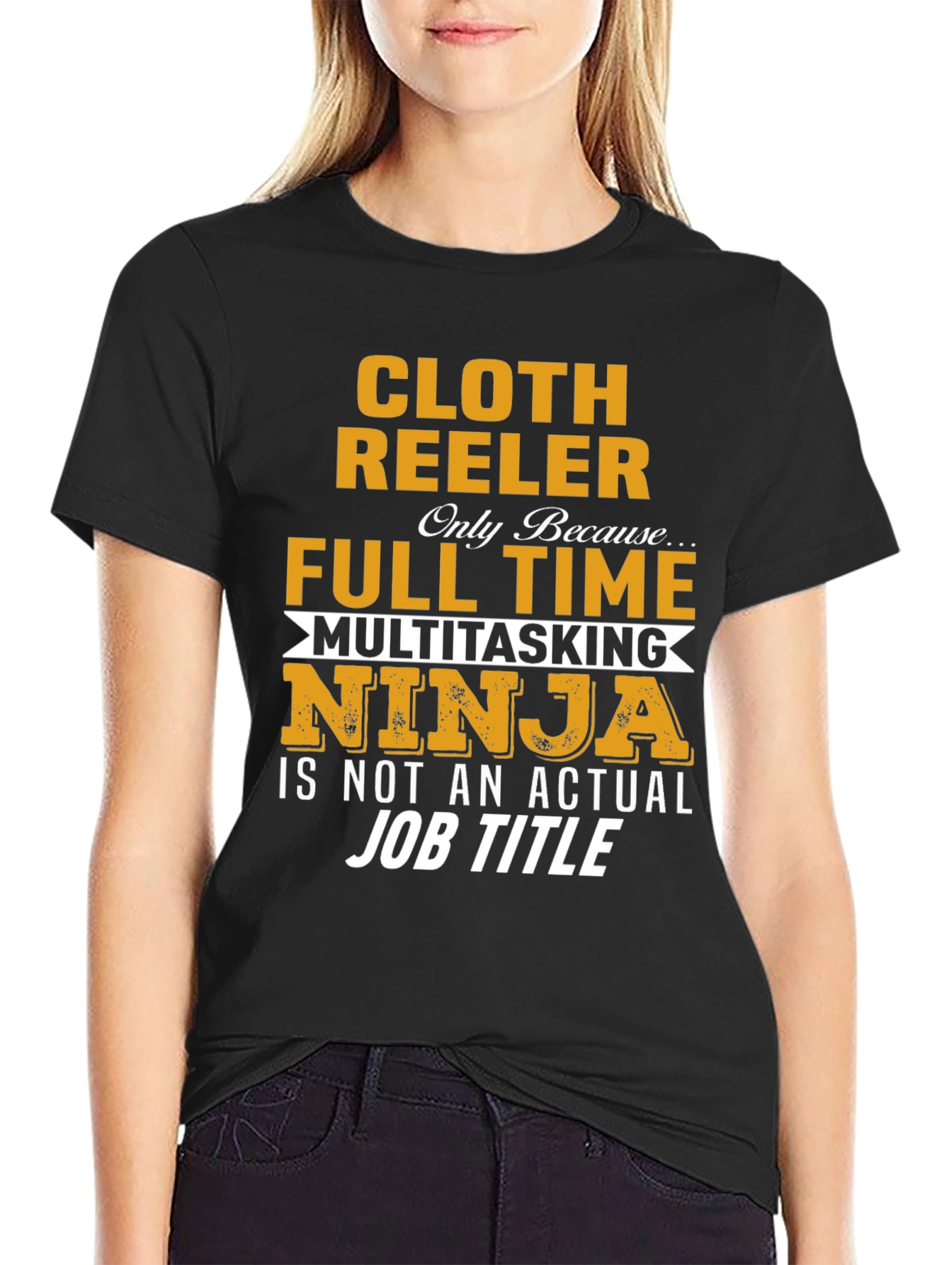 Cloth Reeler T-Shirt - Multitasking Ninja