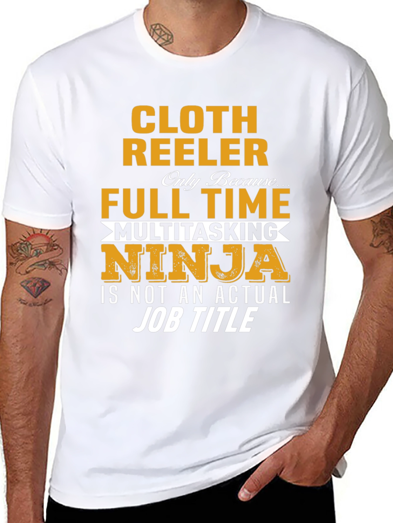 Cloth Reeler T-Shirt - Multitasking Ninja