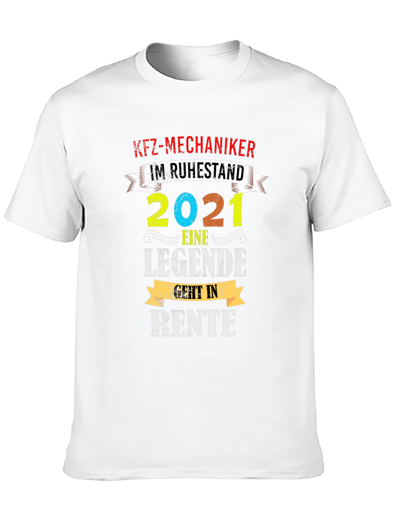 Kfz-Mechaniker Retirement T-Shirt 2021