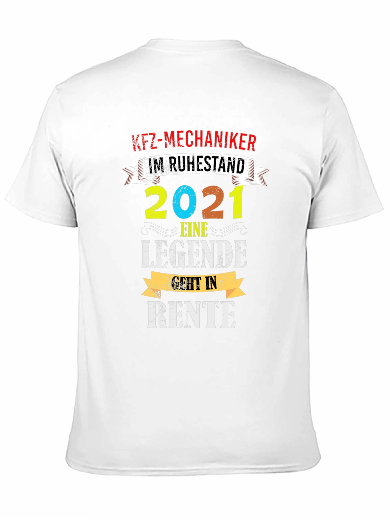 Kfz-Mechaniker Retirement T-Shirt 2021