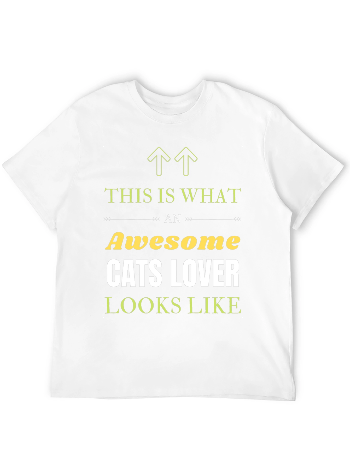 Awesome Cats Lover T-Shirt - Funny Graphic Tee