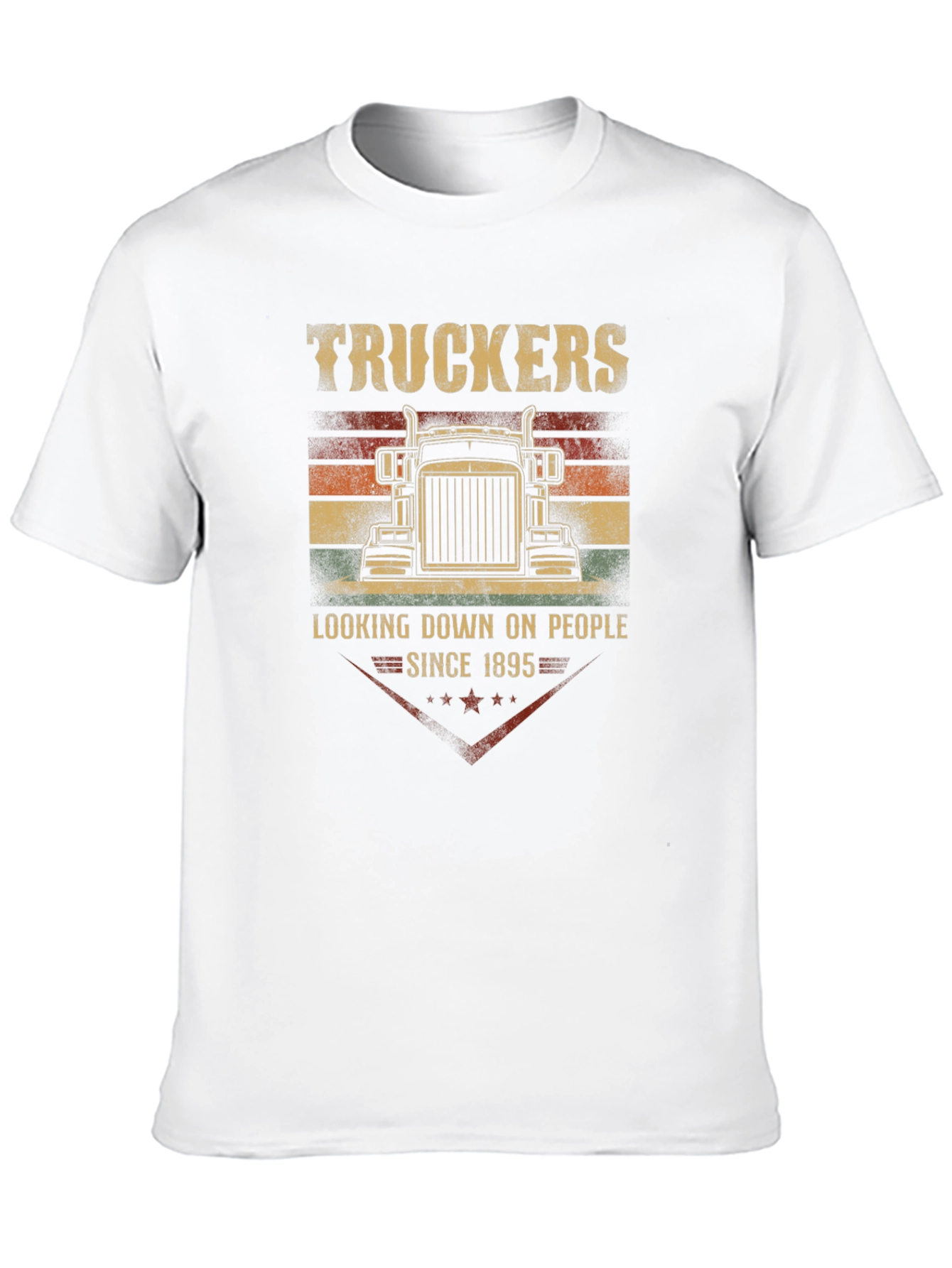 Truckers Looking Down T-Shirt