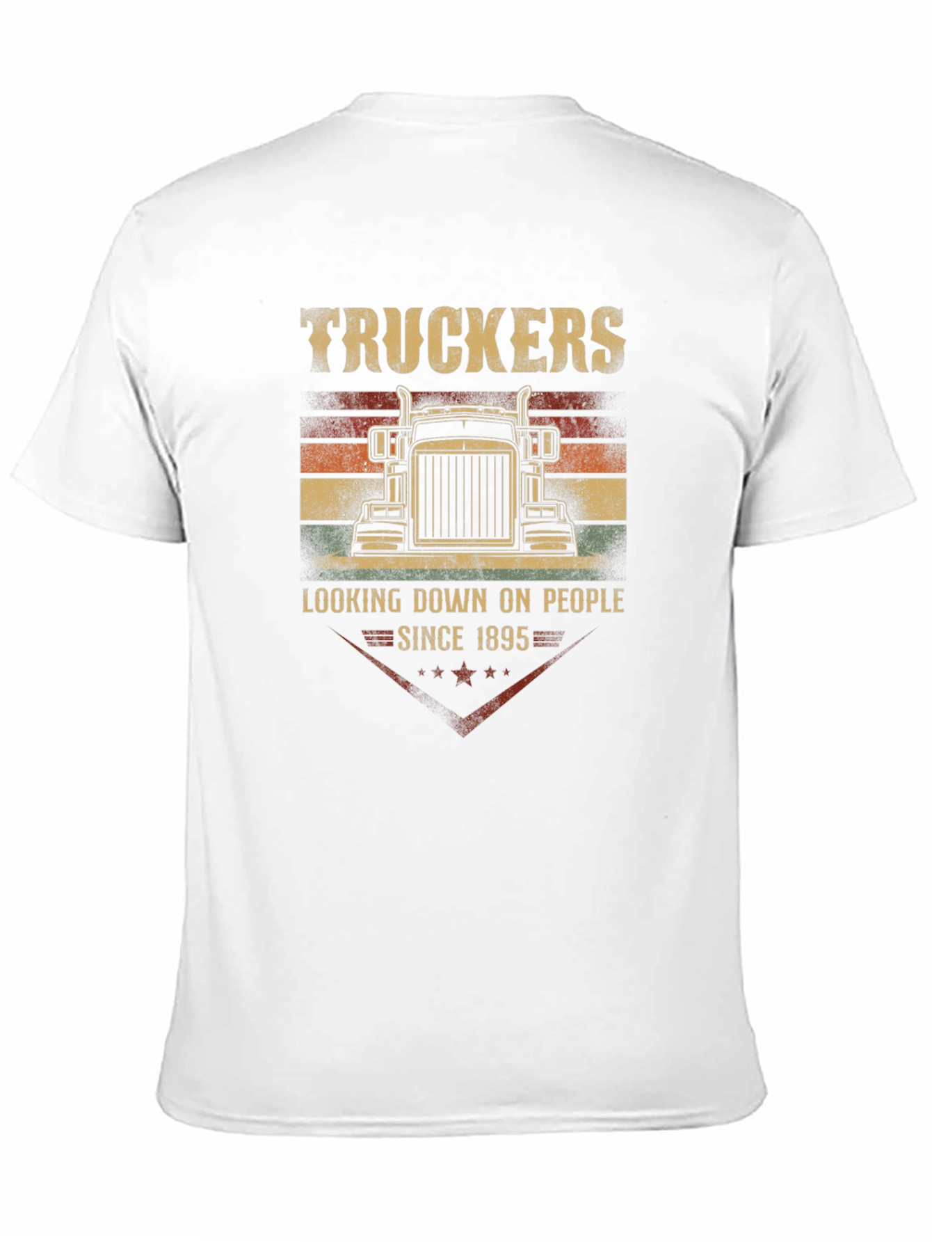 Truckers Looking Down T-Shirt
