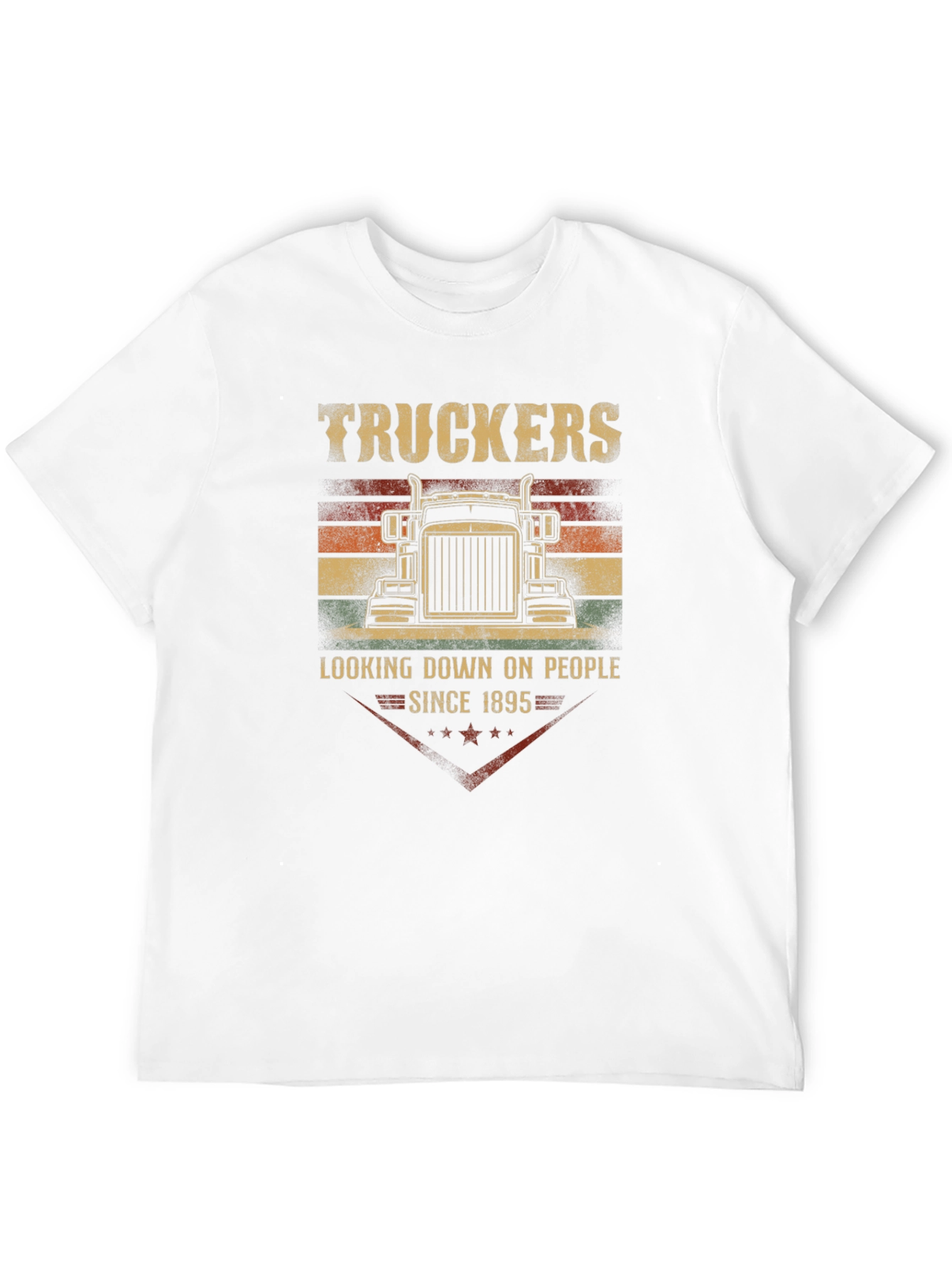 Truckers Looking Down T-Shirt