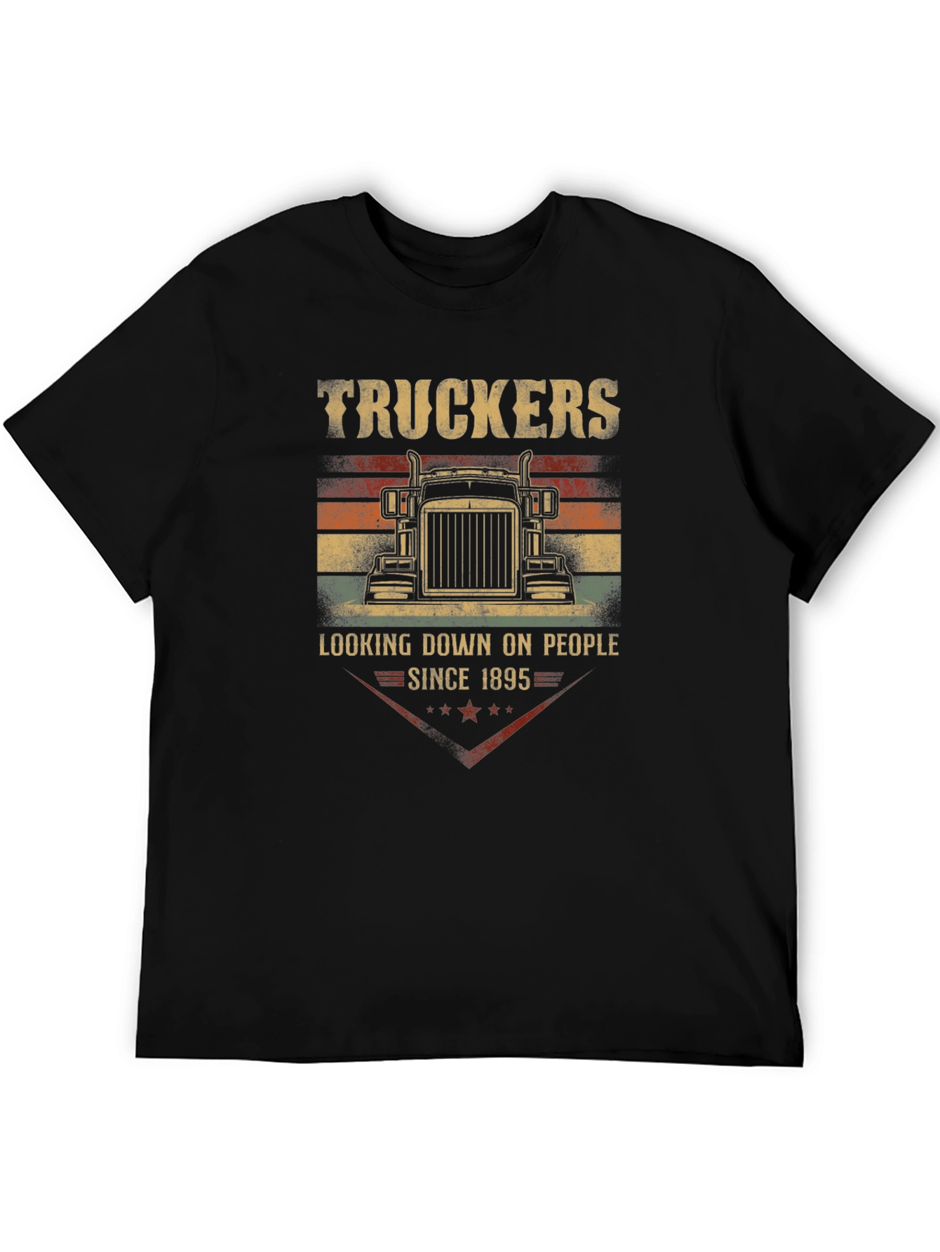 Truckers Looking Down T-Shirt