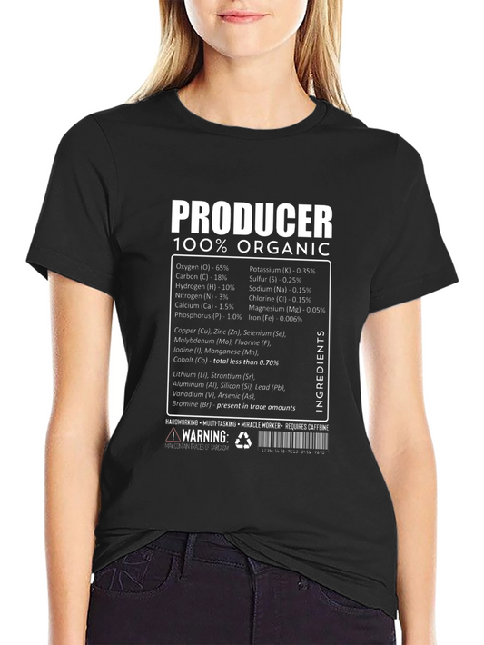 Producer 100% Organic Ingredients T-Shirt