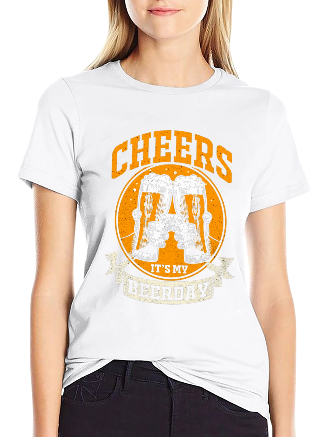 Cheers Its My Beerday Graphic Tee