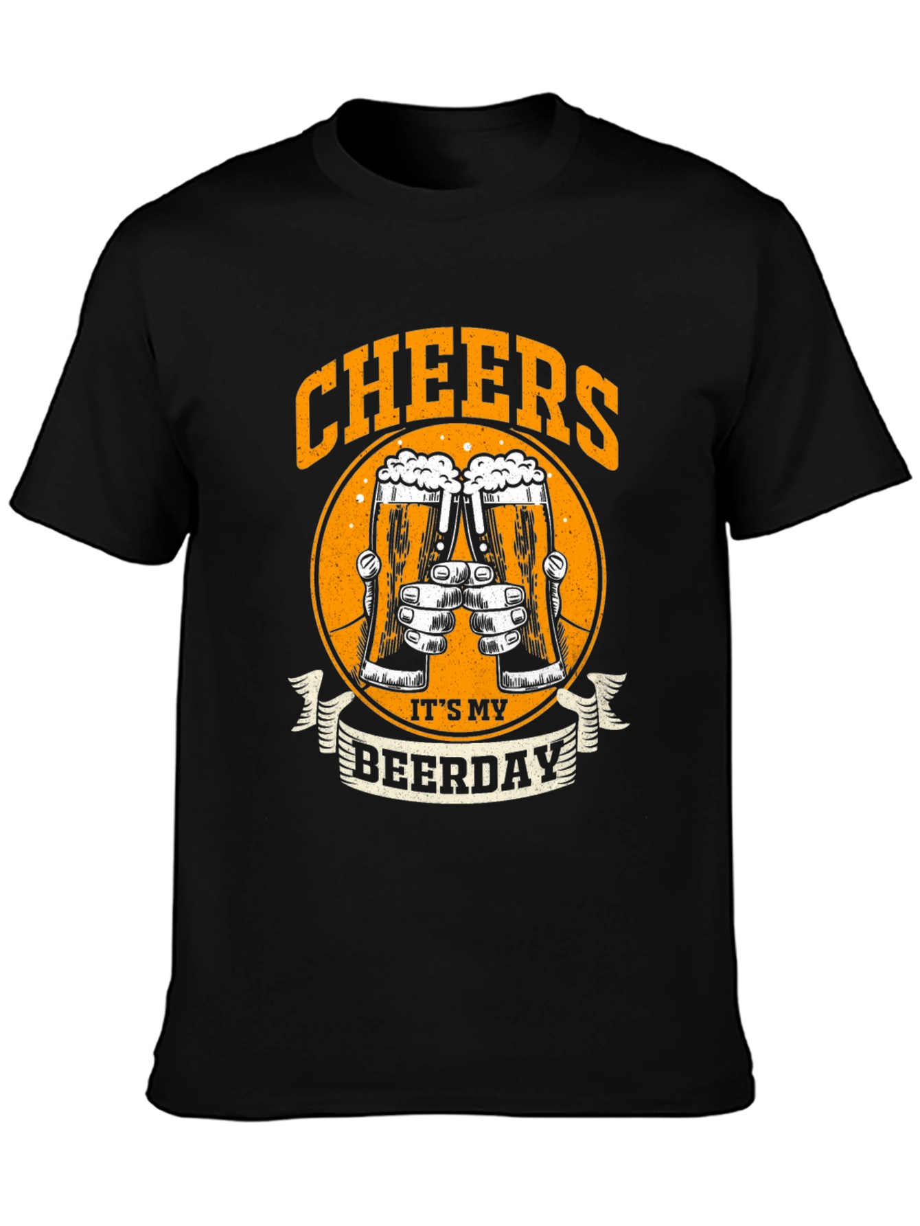 Cheers Its My Beerday Graphic Tee