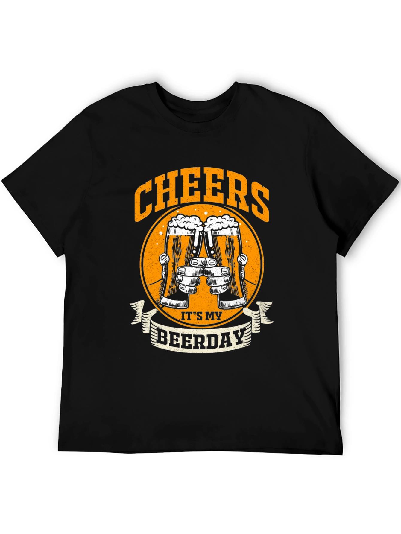 Cheers Its My Beerday Graphic Tee