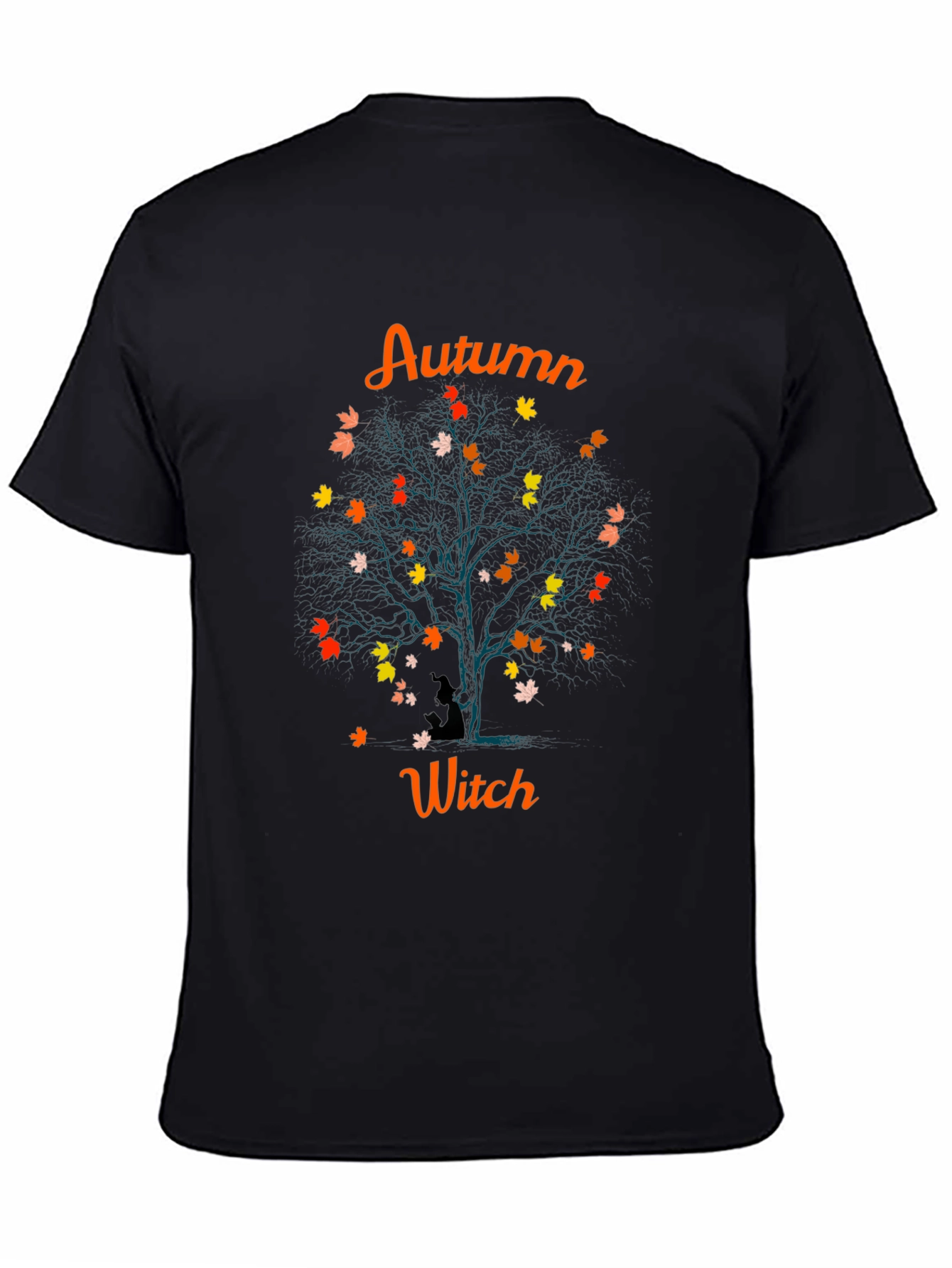 Autumn Witch Tree T-Shirt