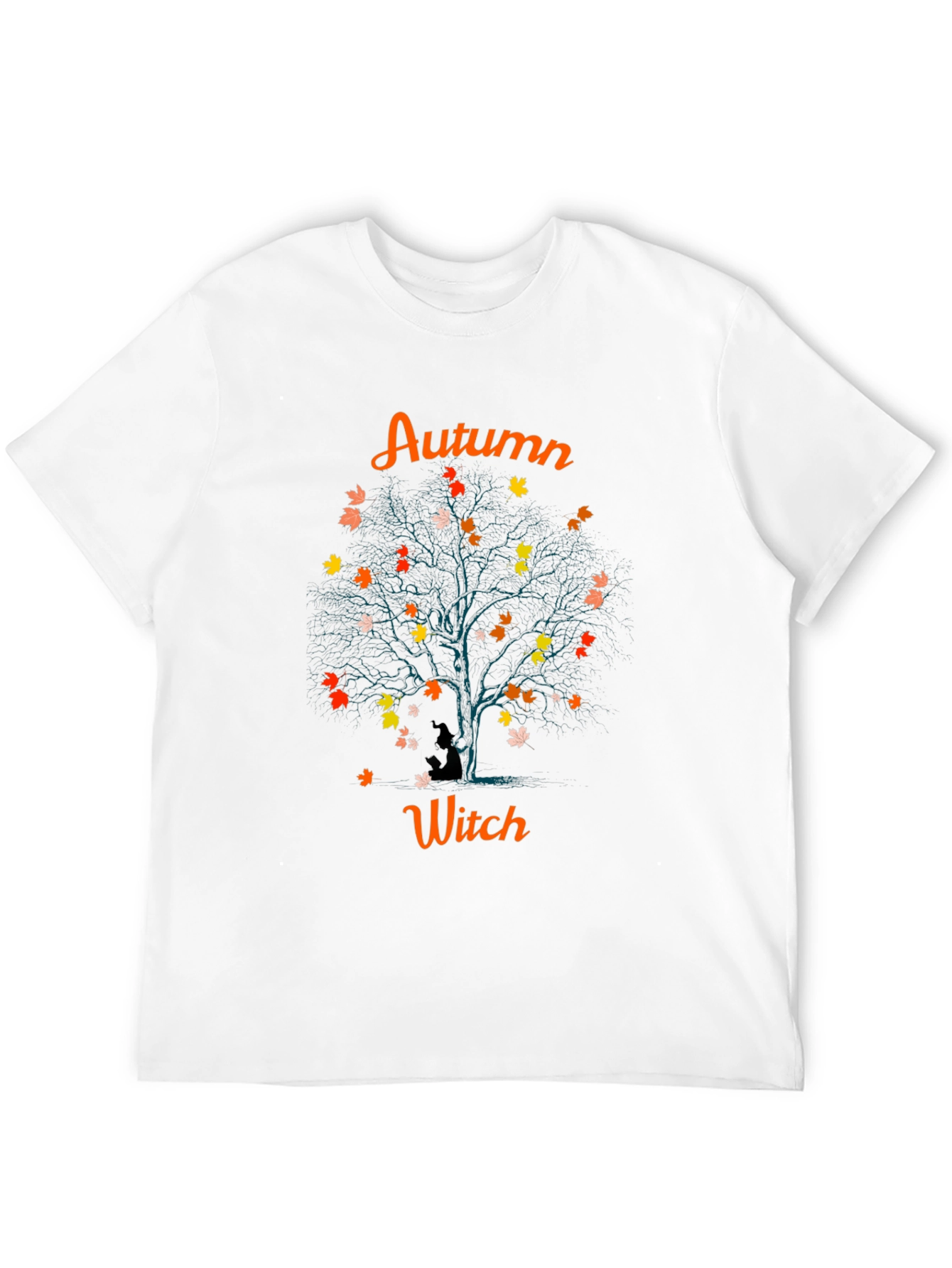 Autumn Witch Tree T-Shirt