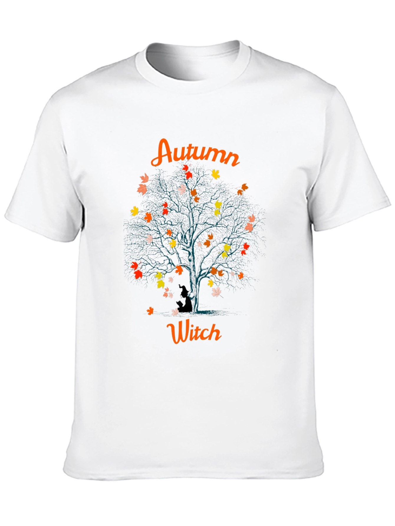 Autumn Witch Tree T-Shirt