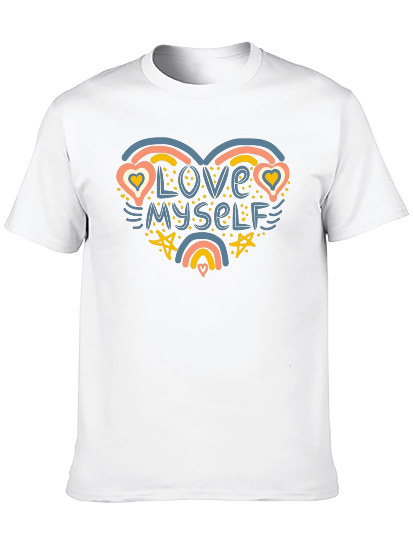 Love Myself Graphic T-Shirt - Black