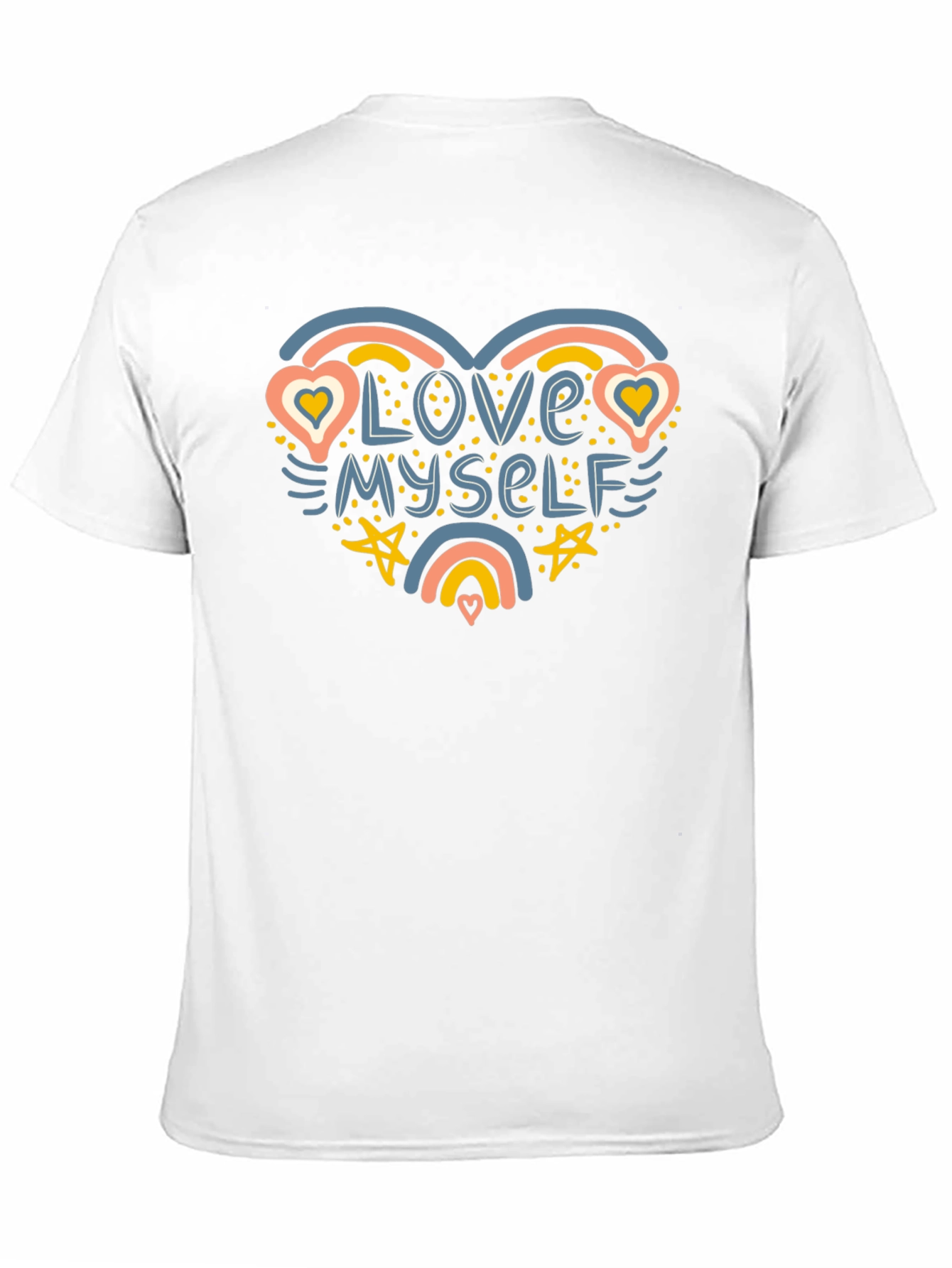 Love Myself Graphic T-Shirt - Black