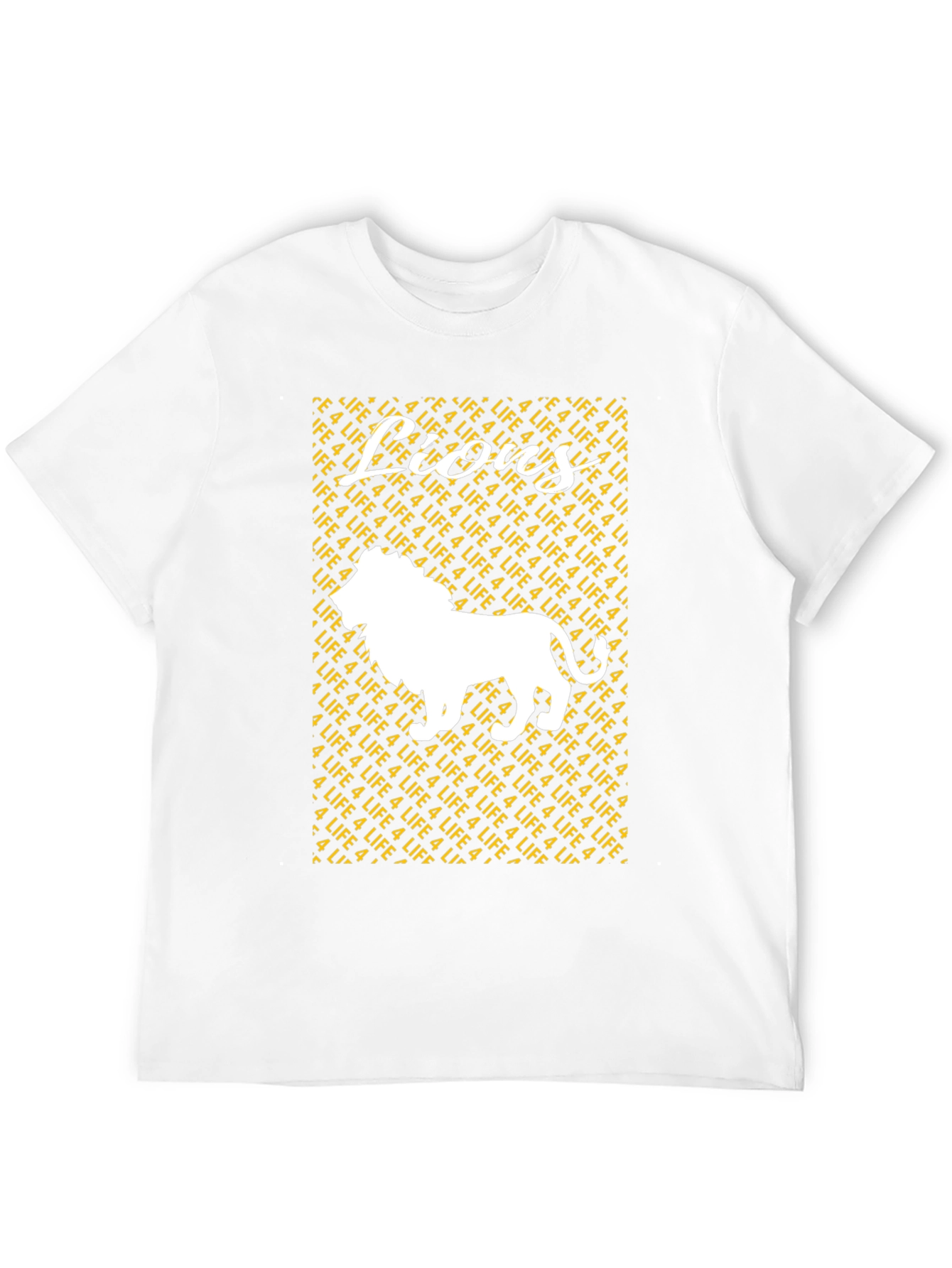Lions 4 Life Graphic T-Shirt - Black