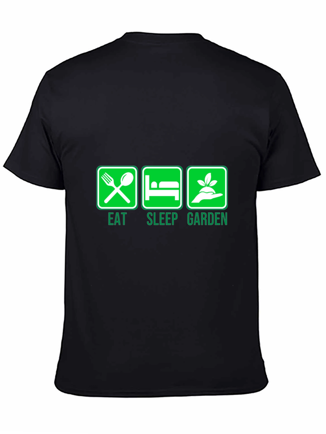 Eat Sleep Garden Graphic T-Shirt