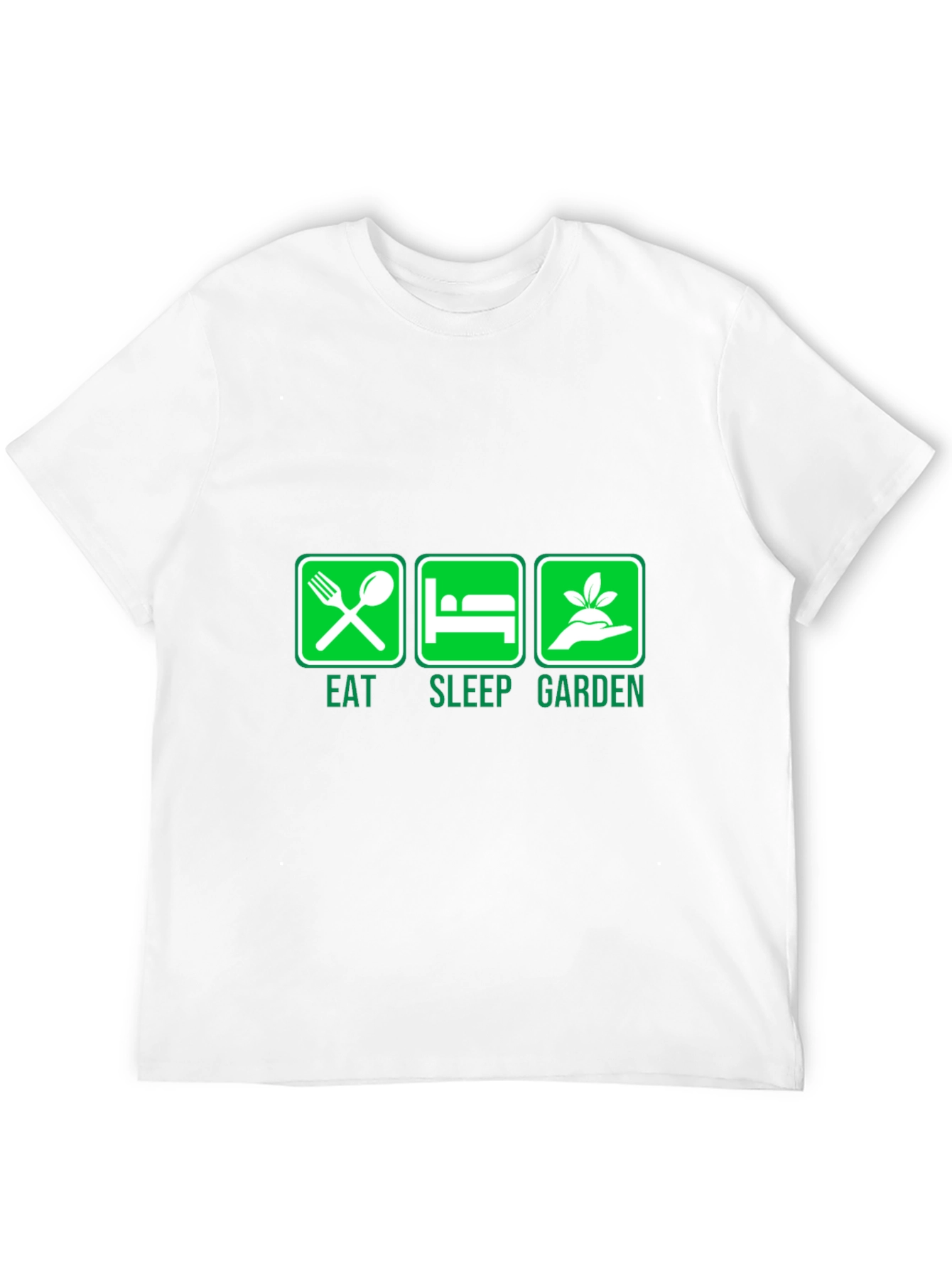 Eat Sleep Garden Graphic T-Shirt