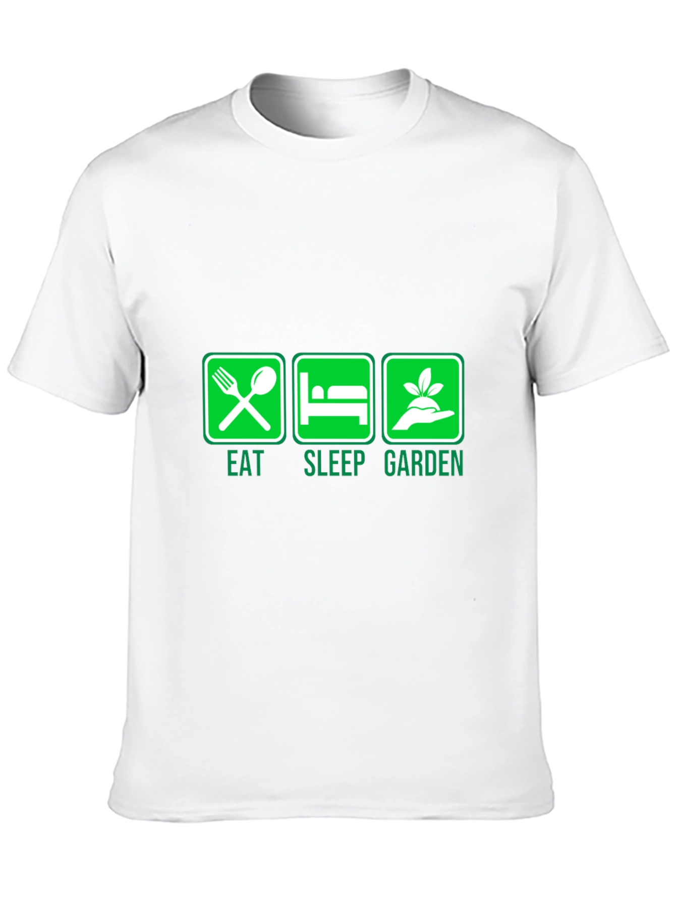 Eat Sleep Garden Graphic T-Shirt