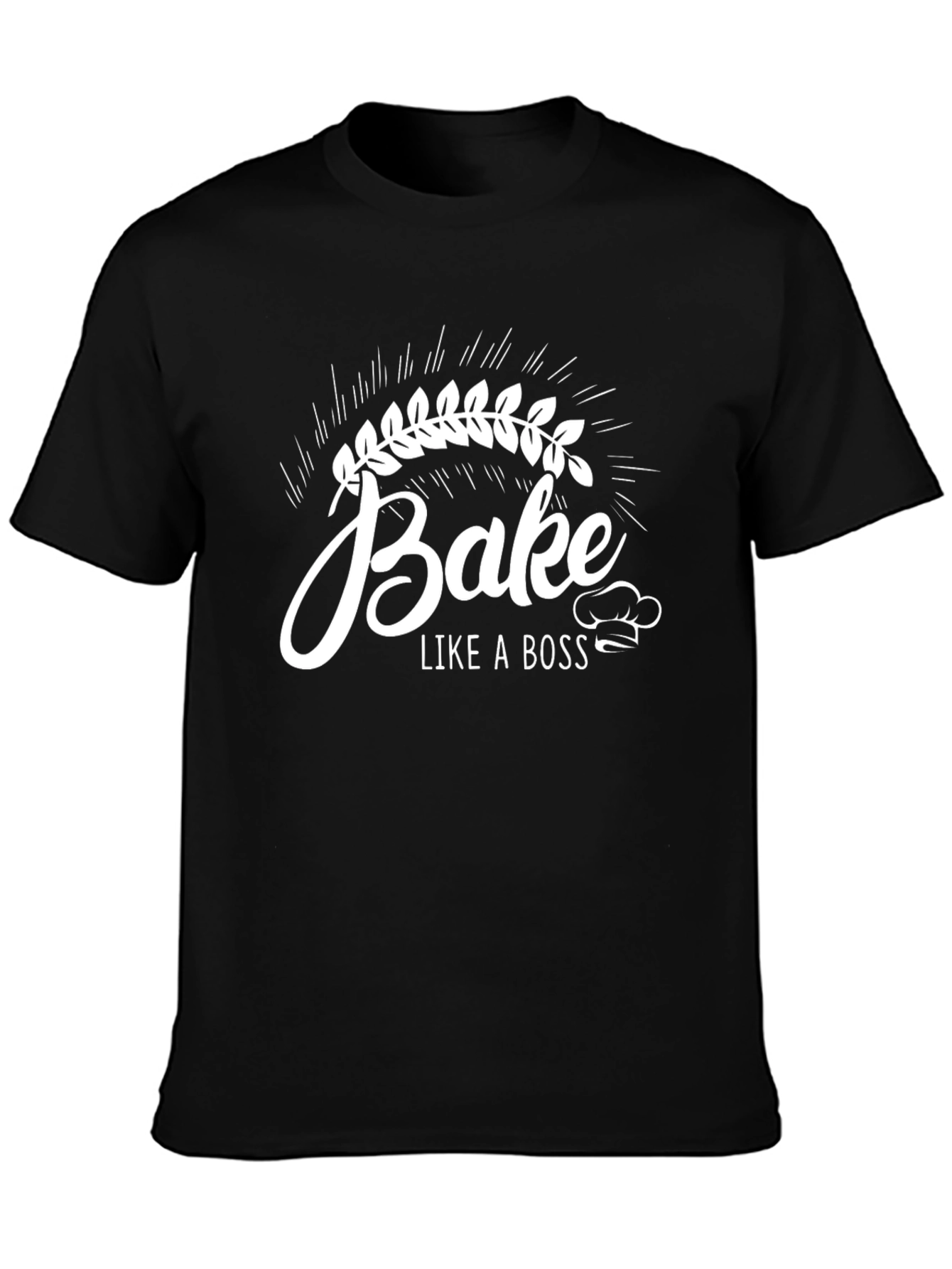 Bake Like A Boss Black T-Shirt