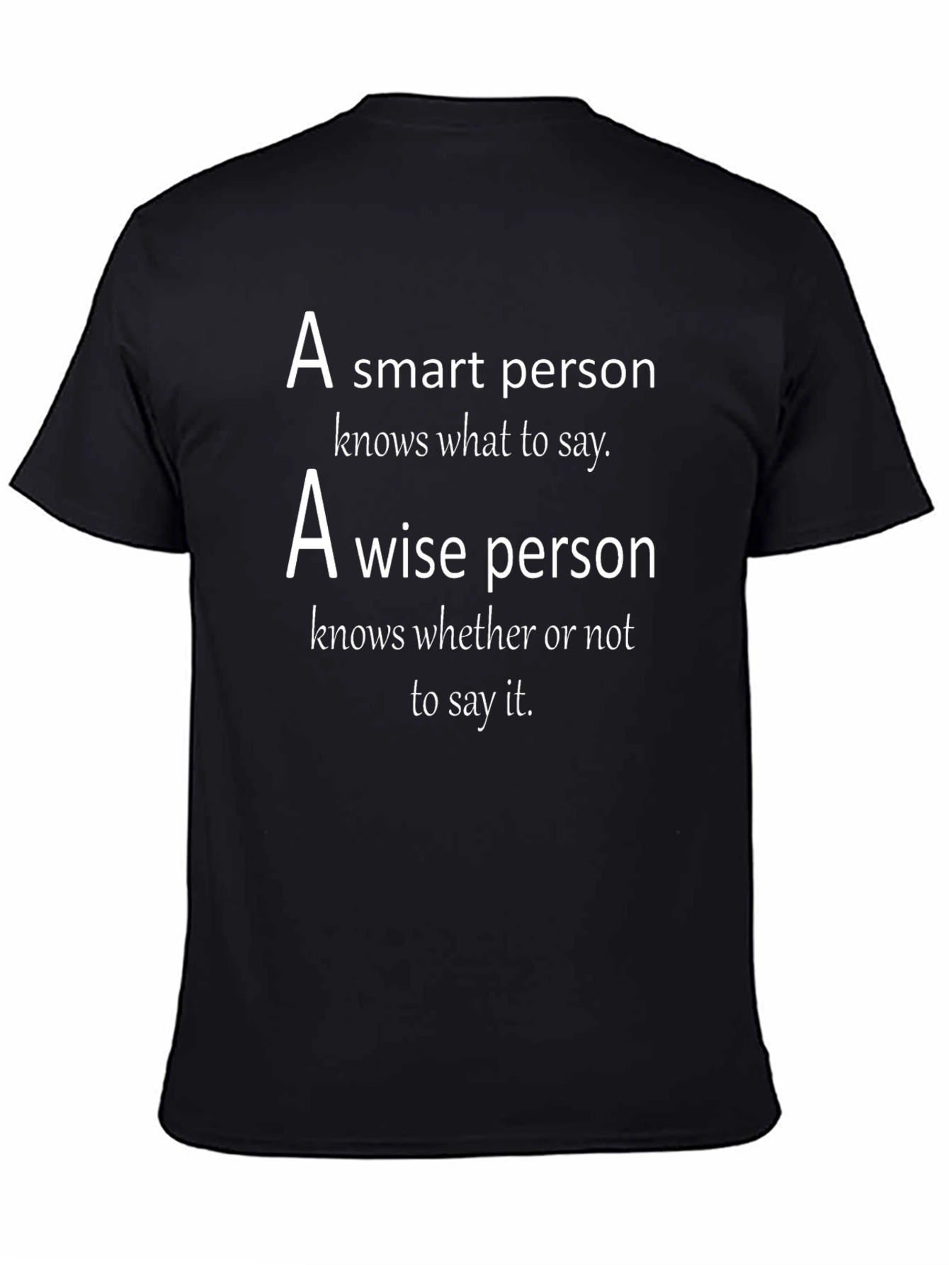Smart and Wise T-Shirt - Insightful Wisdom Tee