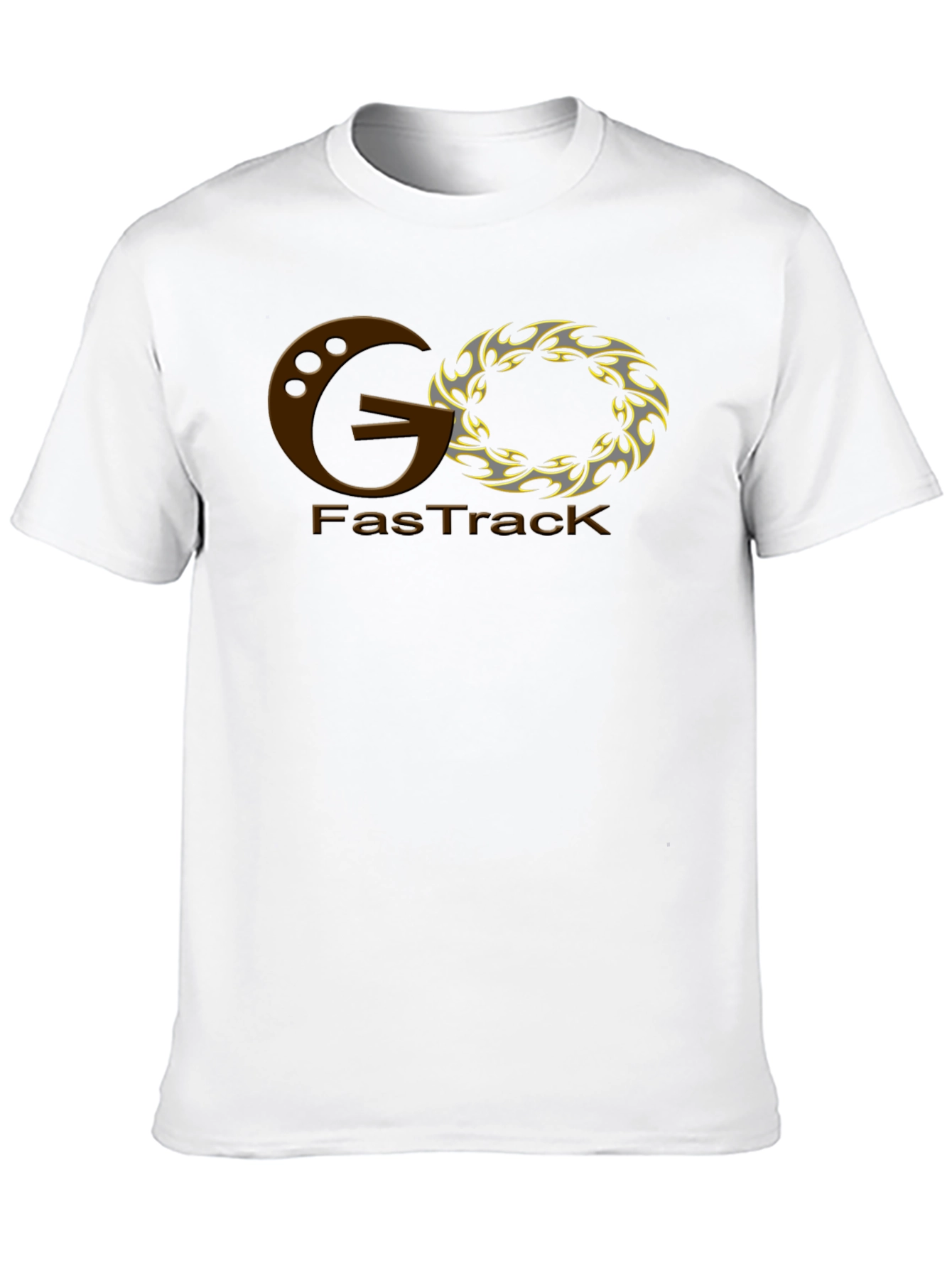 GO FasTrack Graphic Tee - Black Cotton Blend