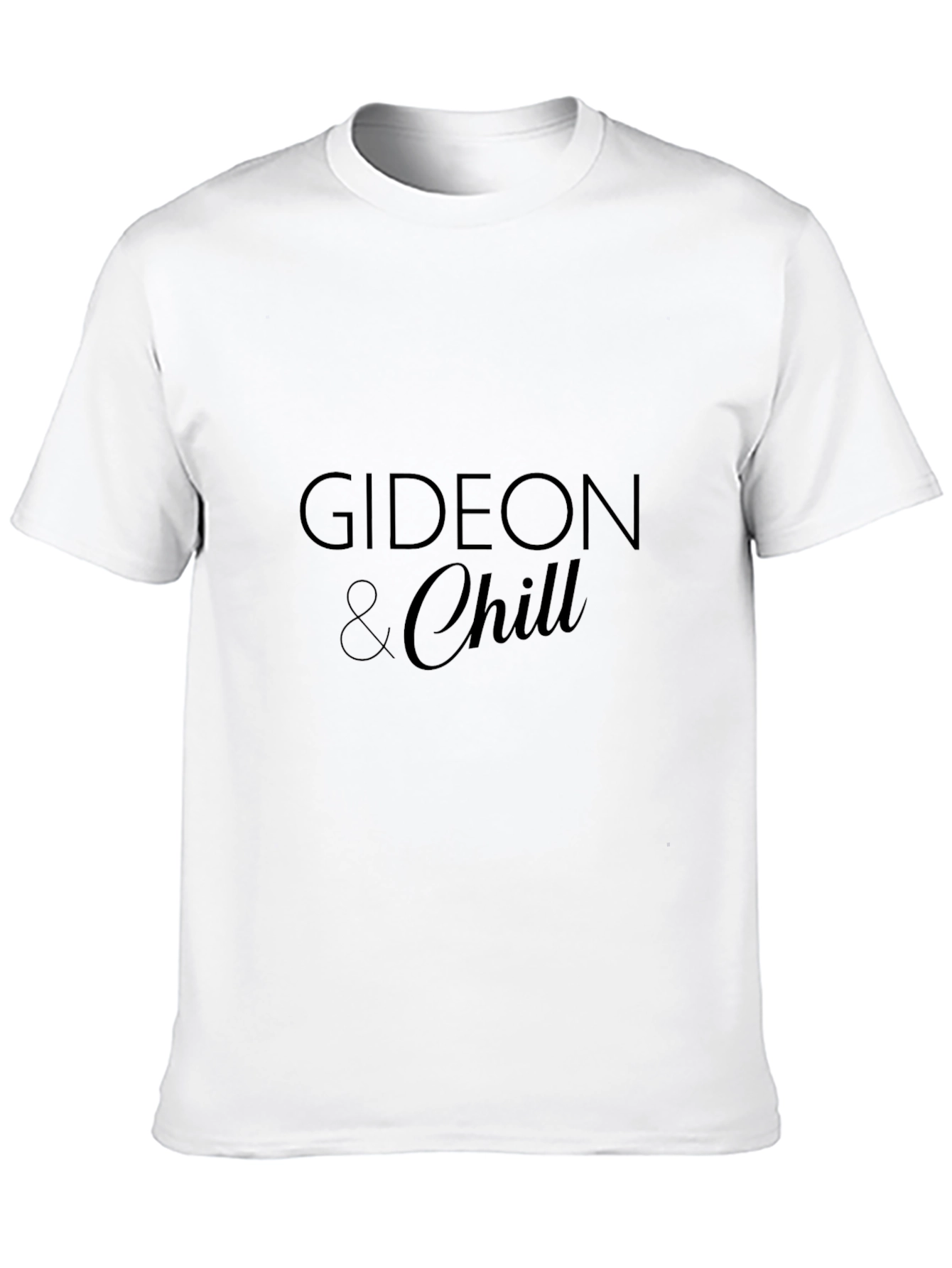 Gideon and Chill Graphic Tee - Black