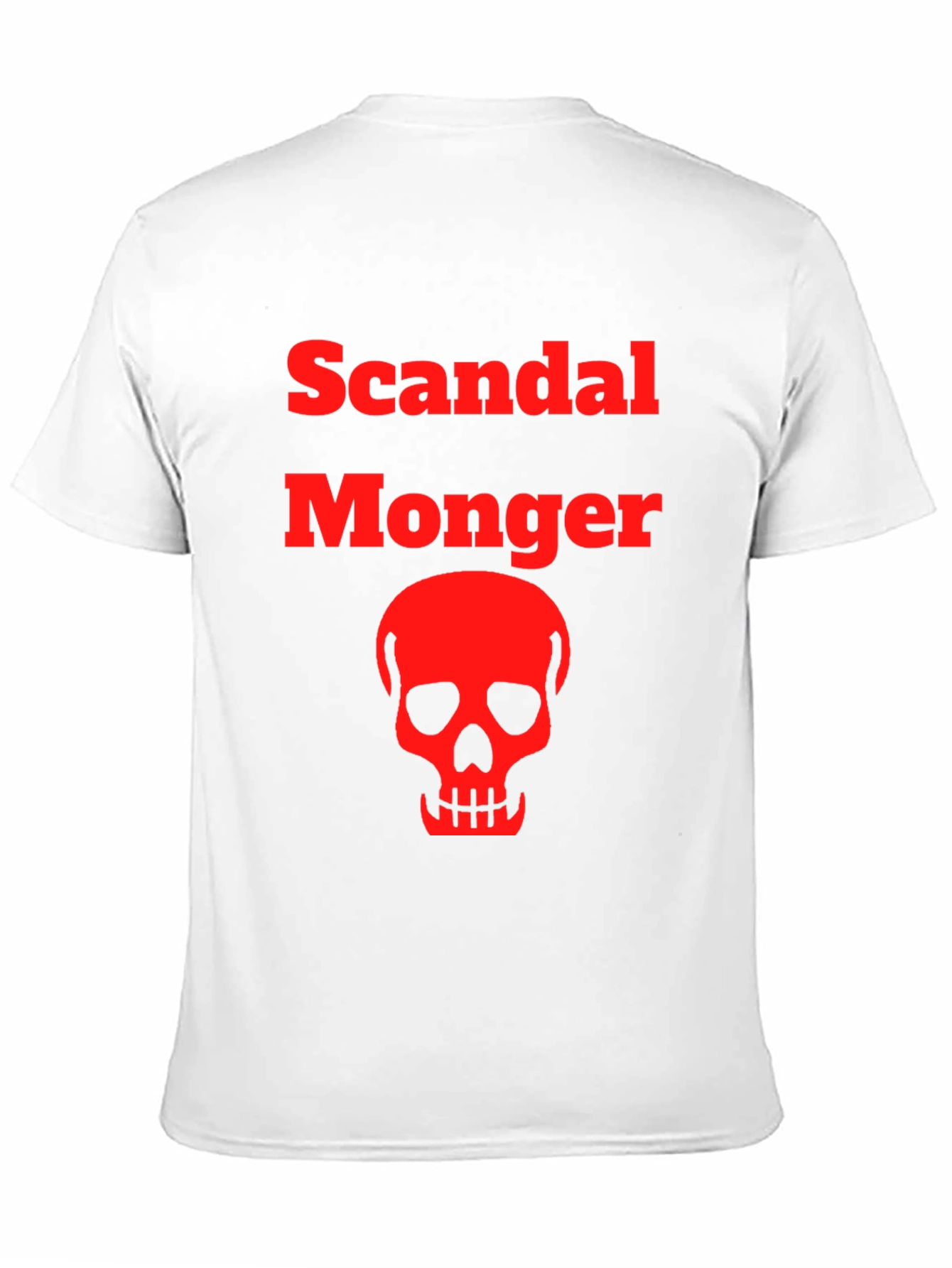 Scandal Monger Skull Graphic Tee