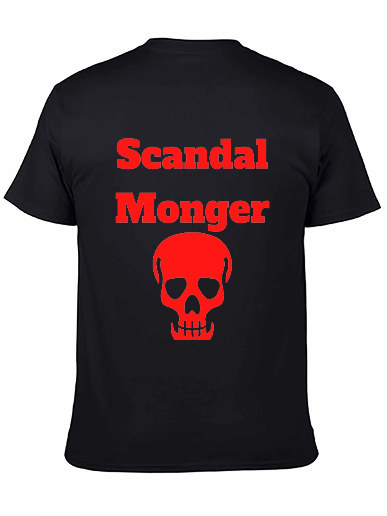 Scandal Monger Skull Graphic Tee