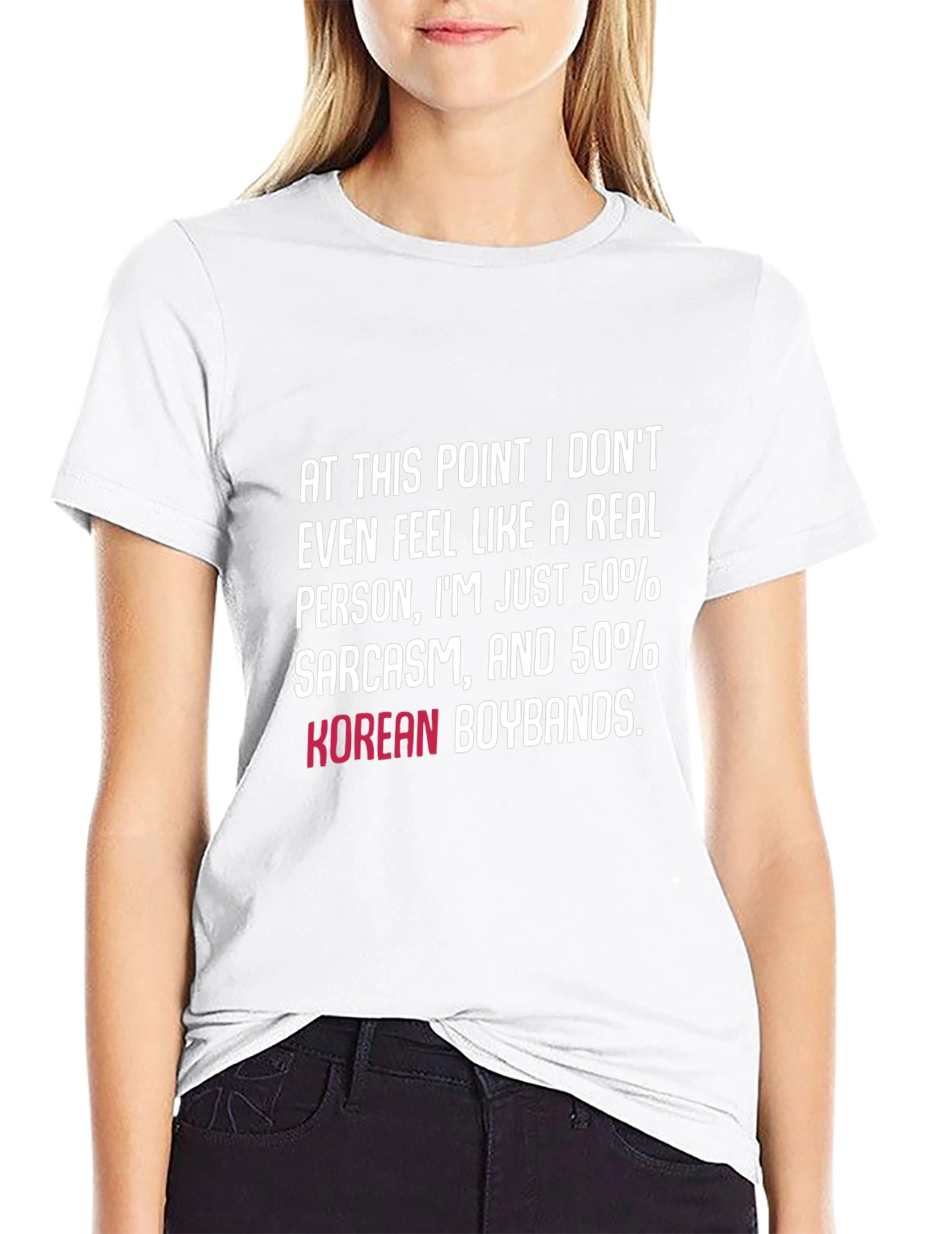 Sarcasm & Korean Boybands Graphic Tee