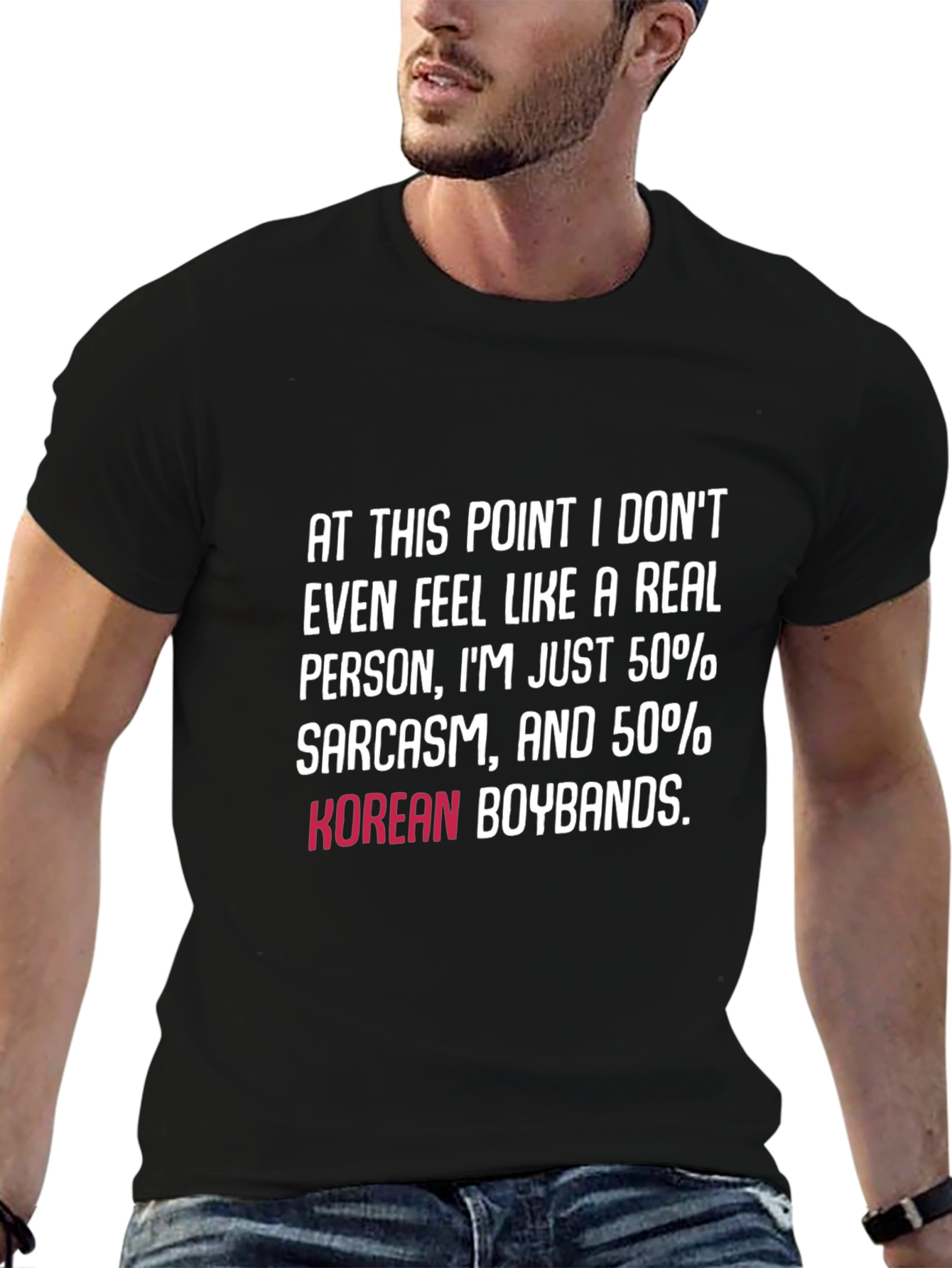 Sarcasm & Korean Boybands Graphic Tee