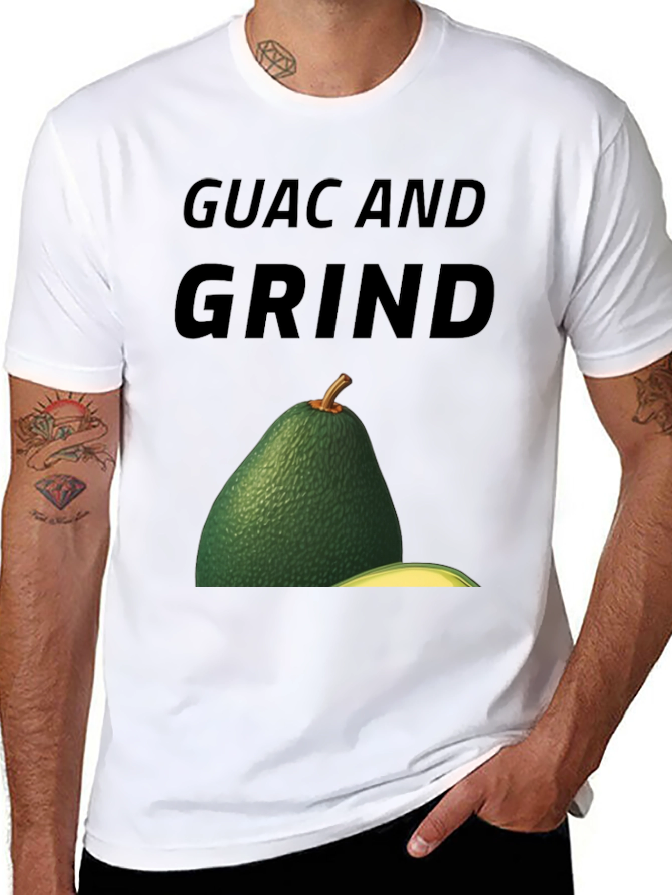 Guac And Grind Graphic Tee