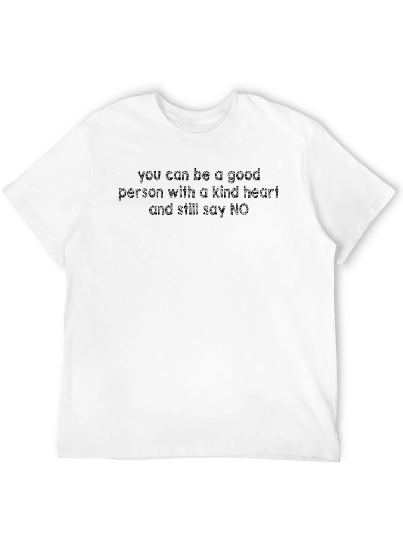Kind Heart Black T-Shirt - Positive Message