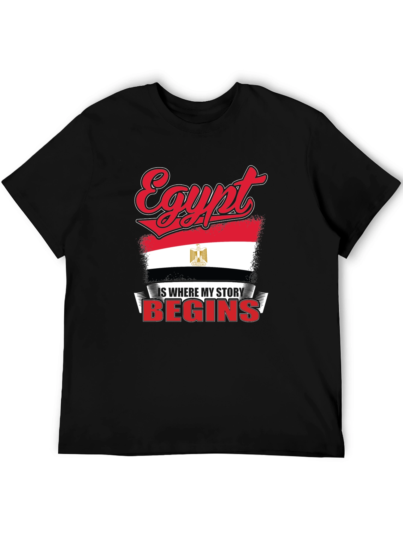 Egypt Story Begins T-Shirt - Black
