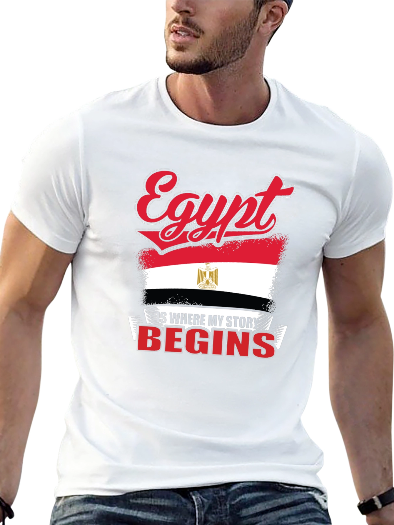 Egypt Story Begins T-Shirt - Black
