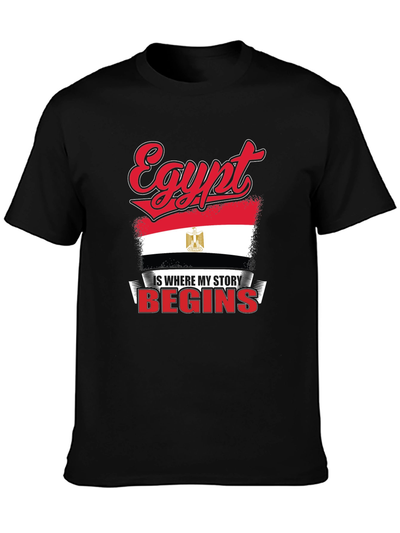Egypt Story Begins T-Shirt - Black