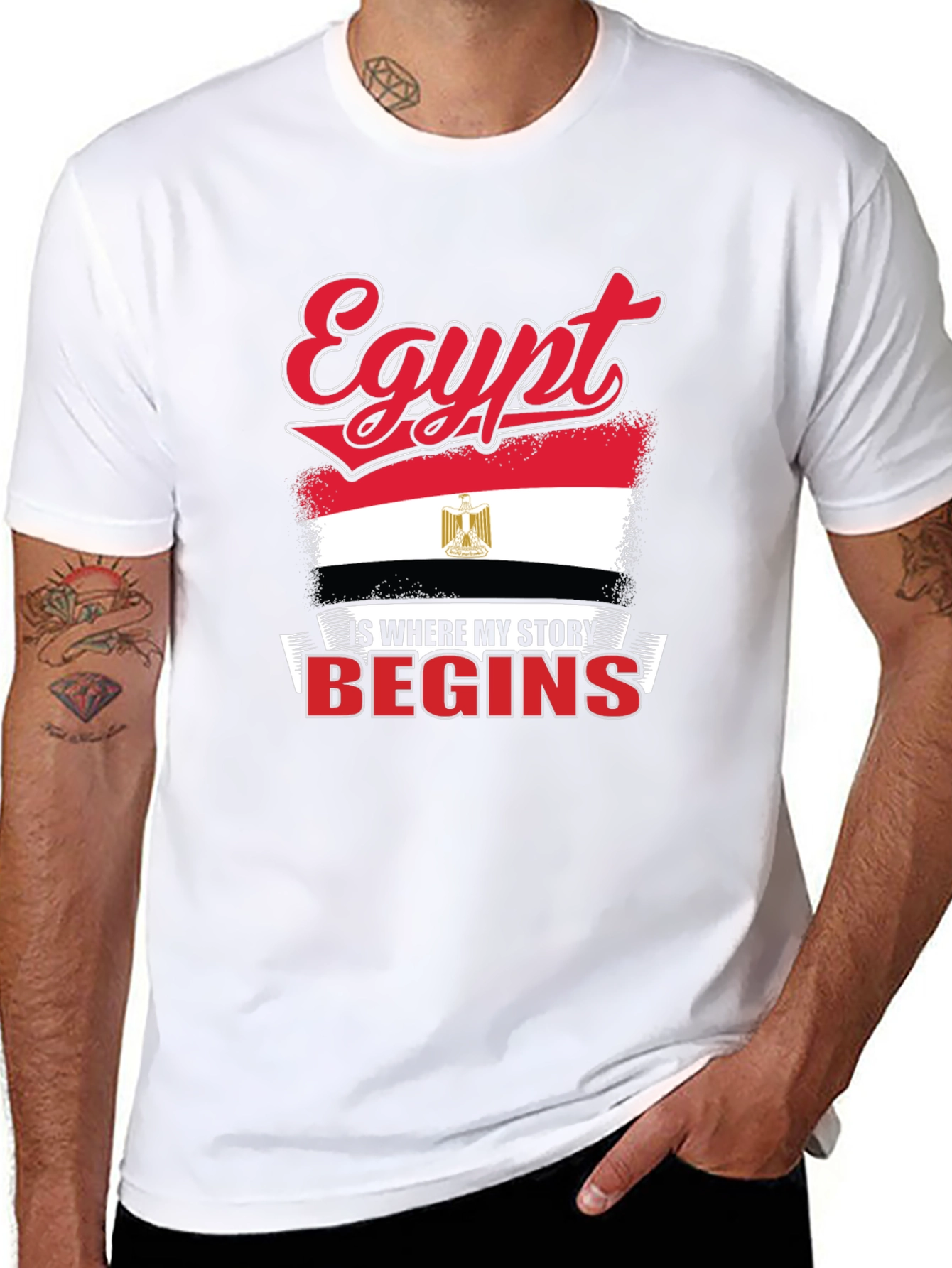 Egypt Story Begins T-Shirt - Black