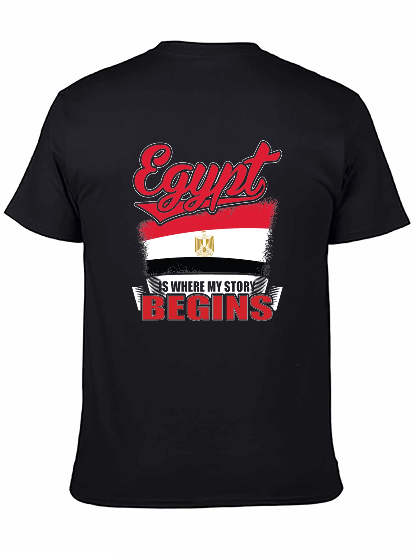 Egypt Story Begins T-Shirt - Black
