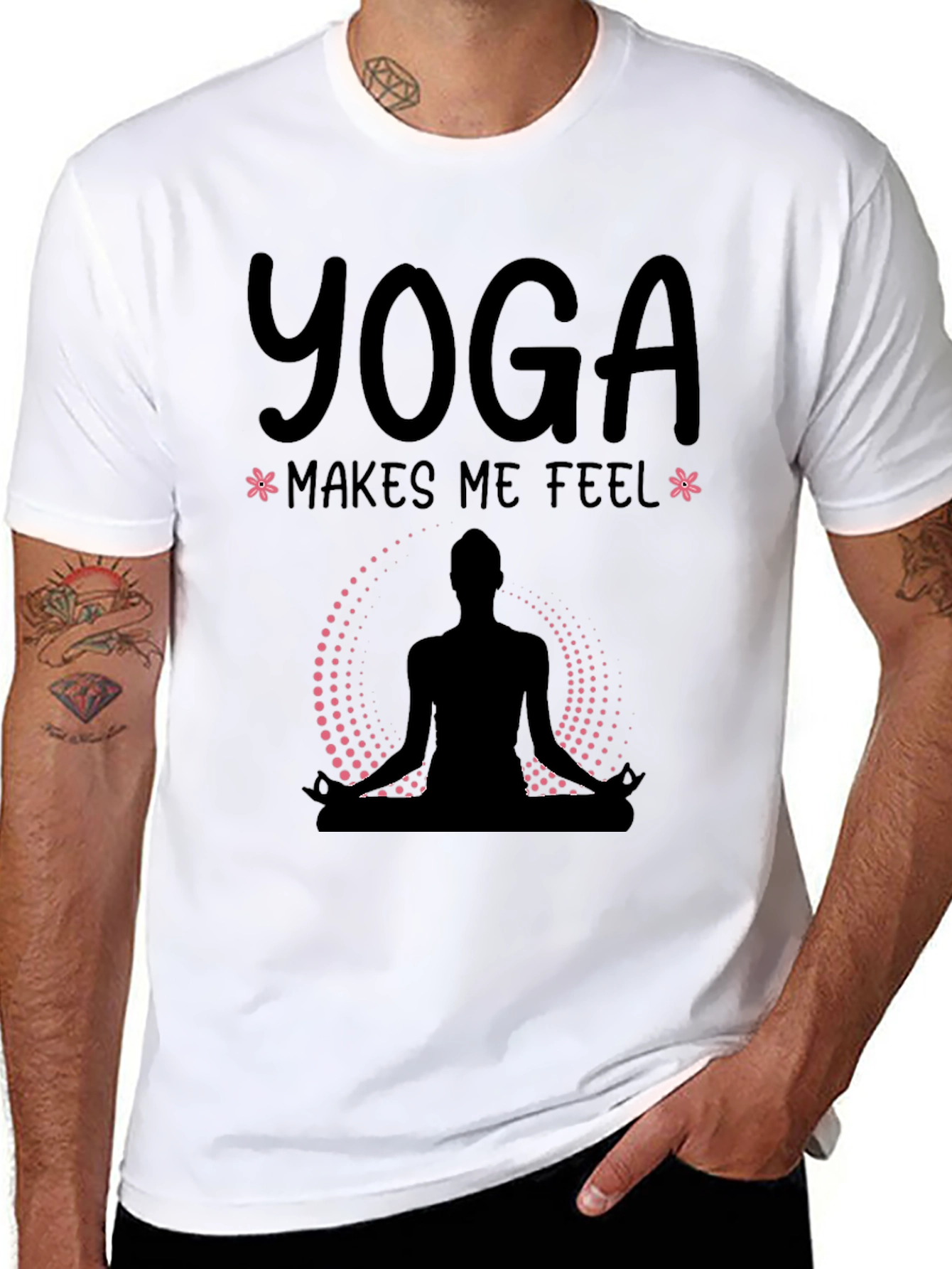 Yoga Makes Me Feel T-Shirt